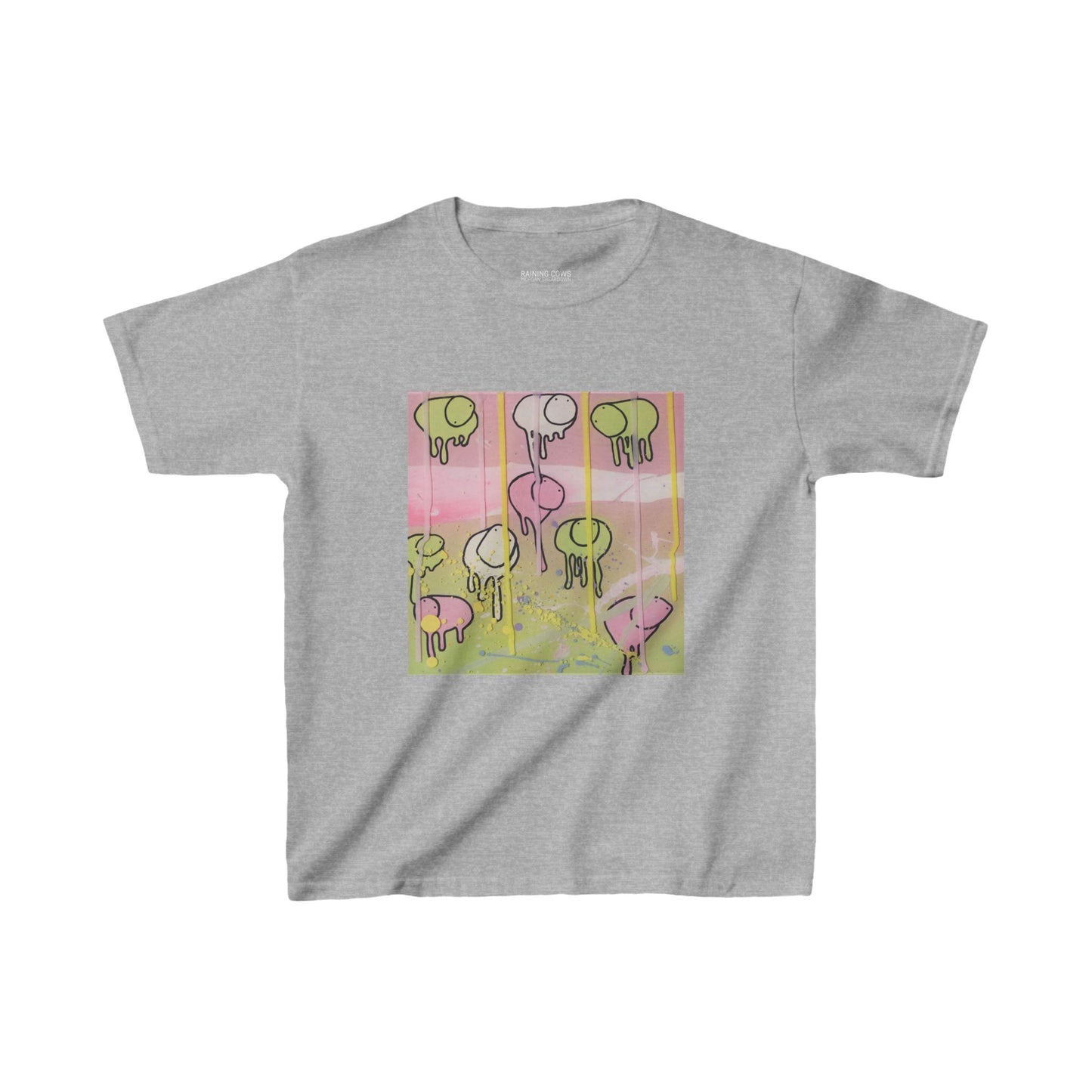 RAINING COWS "Camouflaged Lightning" Kids Tee