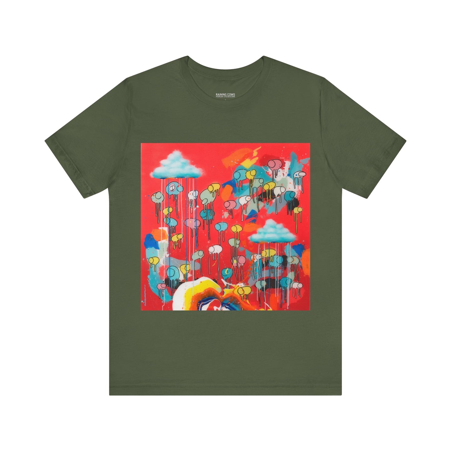 RAINING COWS "Rainbow After The Storm" T-Shirt