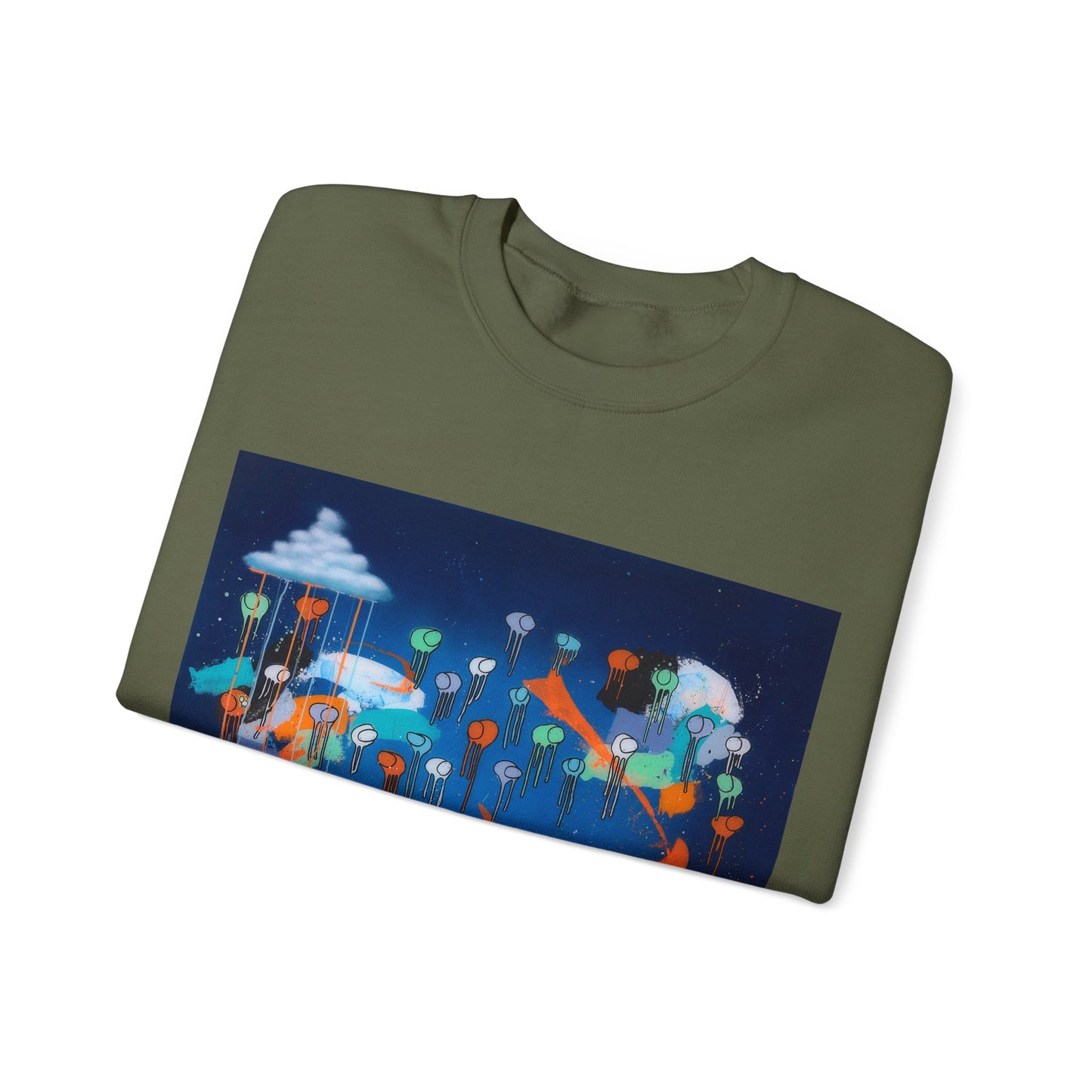 RAINING COWS "The Other Side of Midnight" Sweatshirt