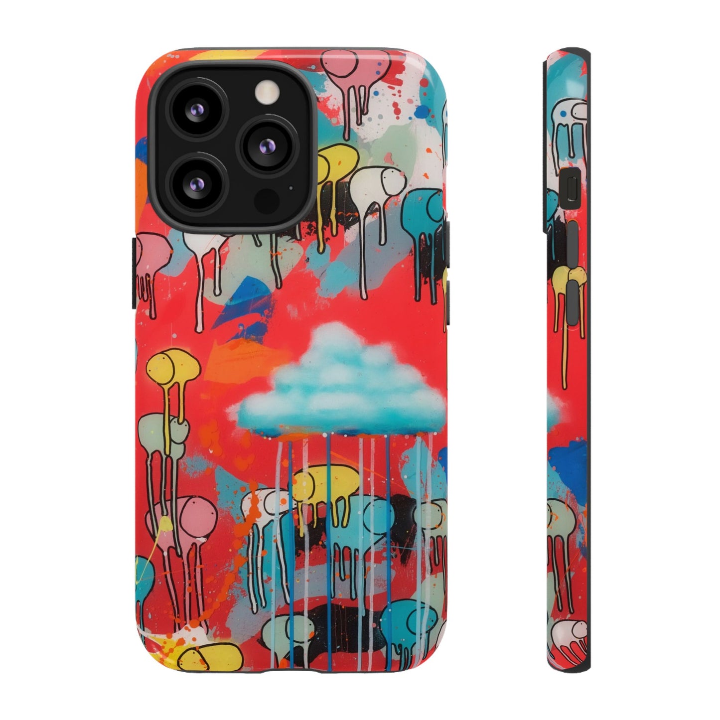 RAINING COWS "Rainbow After the Storm" Phone Case