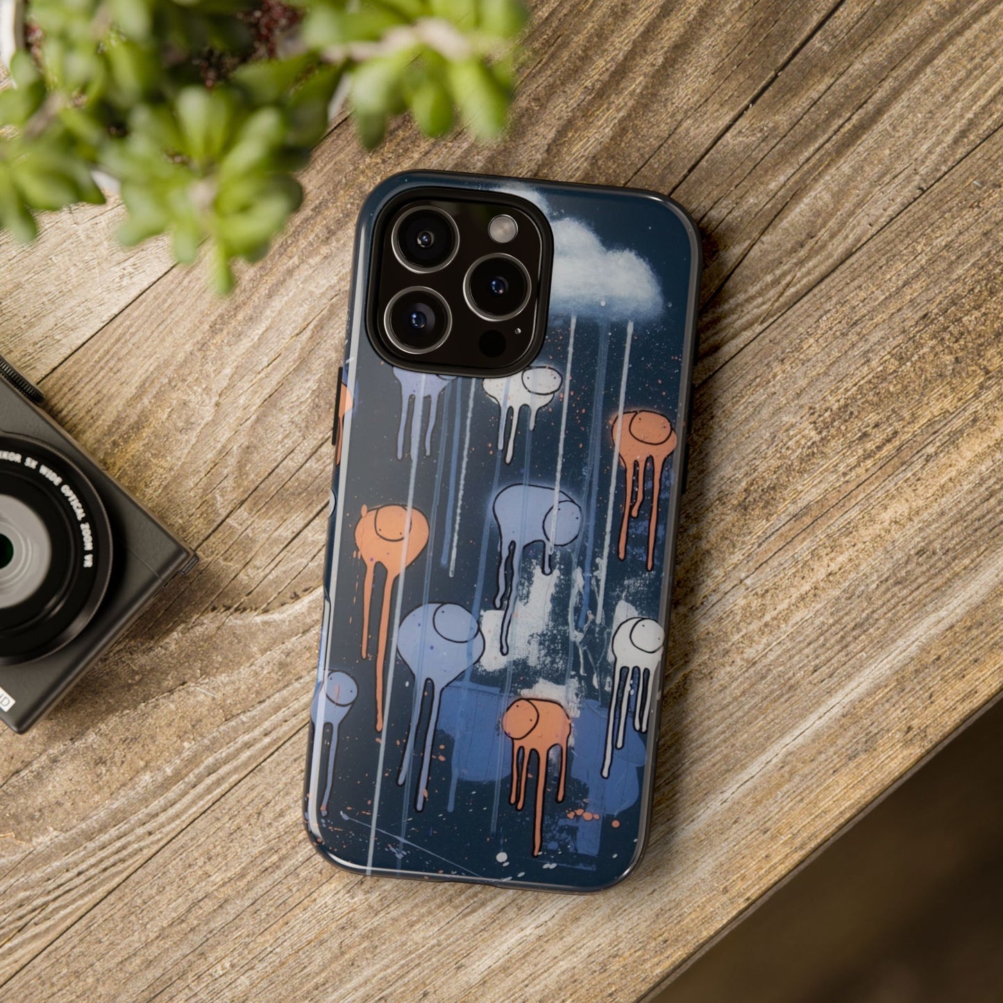 RAINING COWS "Midnight Symphony" Phone Case