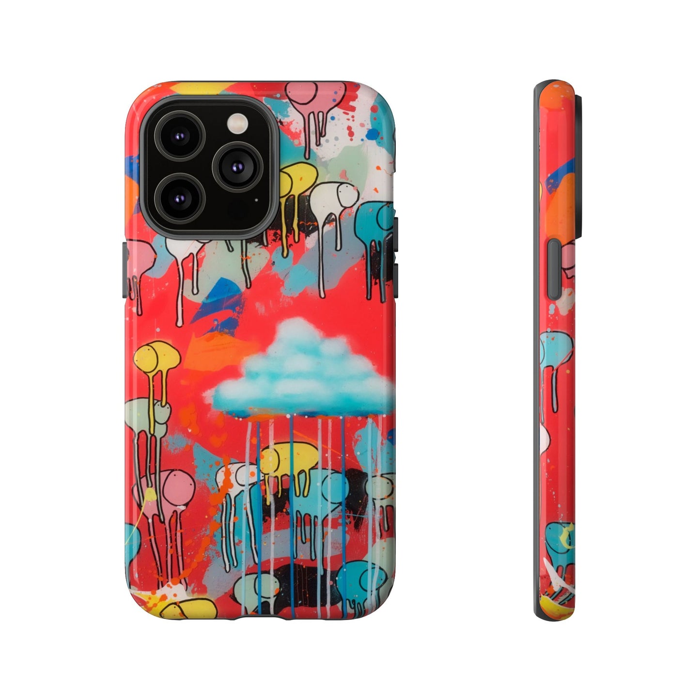 RAINING COWS "Rainbow After the Storm" Phone Case