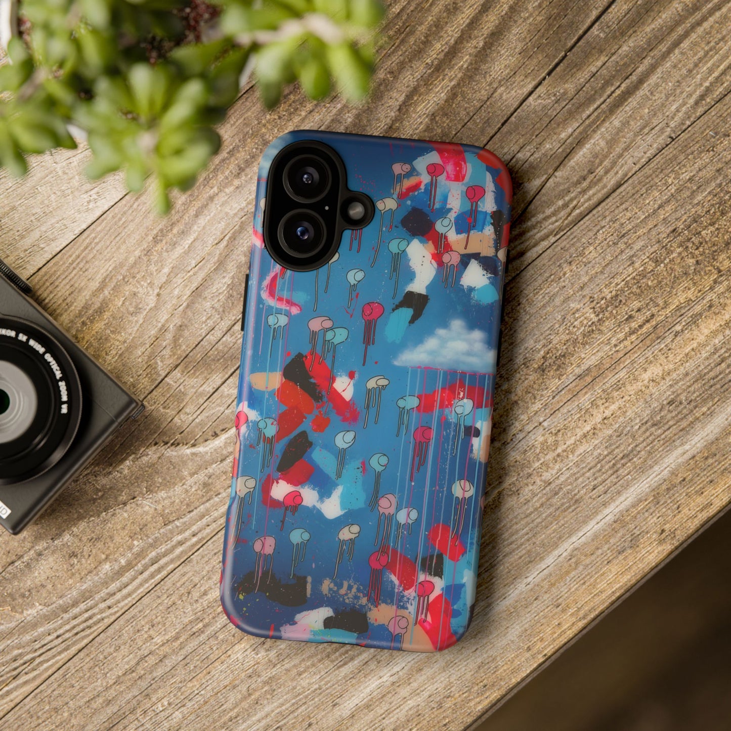 RAINING COWS "Magenta's Stream" Phone Case
