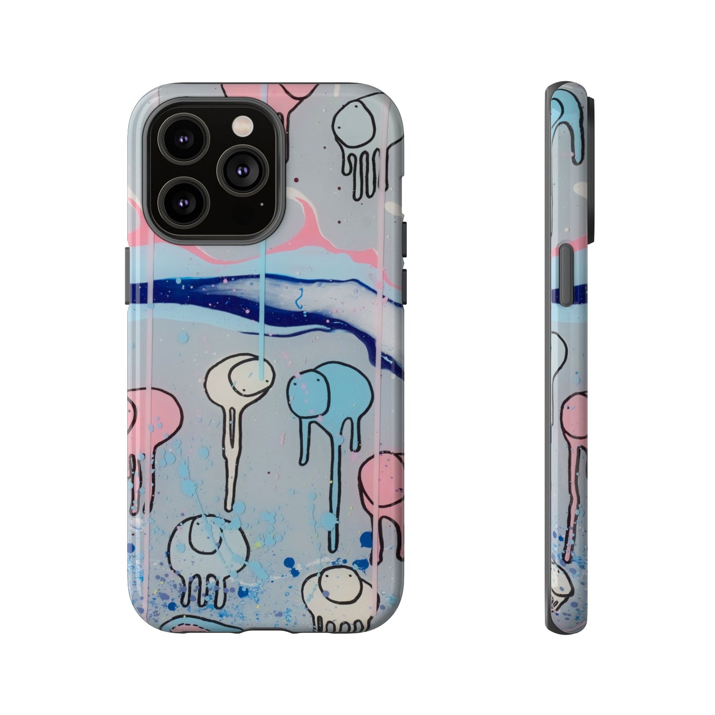 RAINING COWS "Silver Surfer" Phone Case