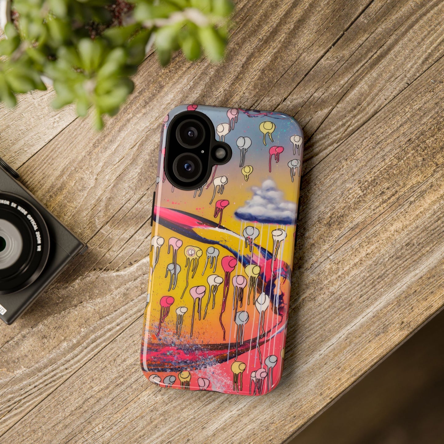 RAINING COWS "Midnight Sax" Phone Case