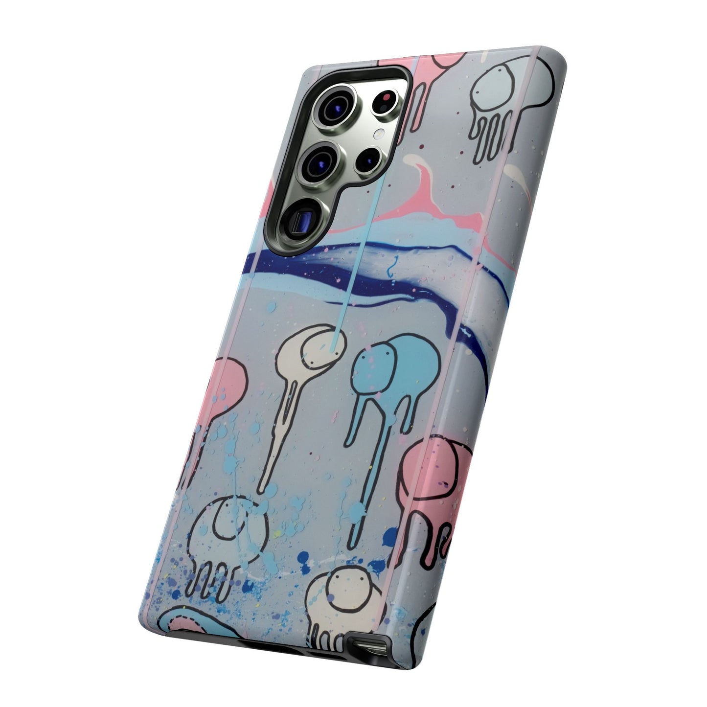 RAINING COWS "Silver Surfer" Phone Case