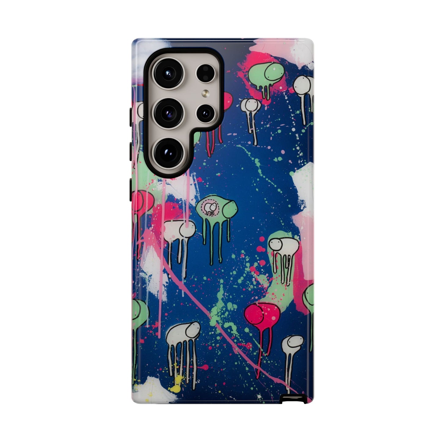 RAINING COWS "The Night Rose Thunder" Phone Case
