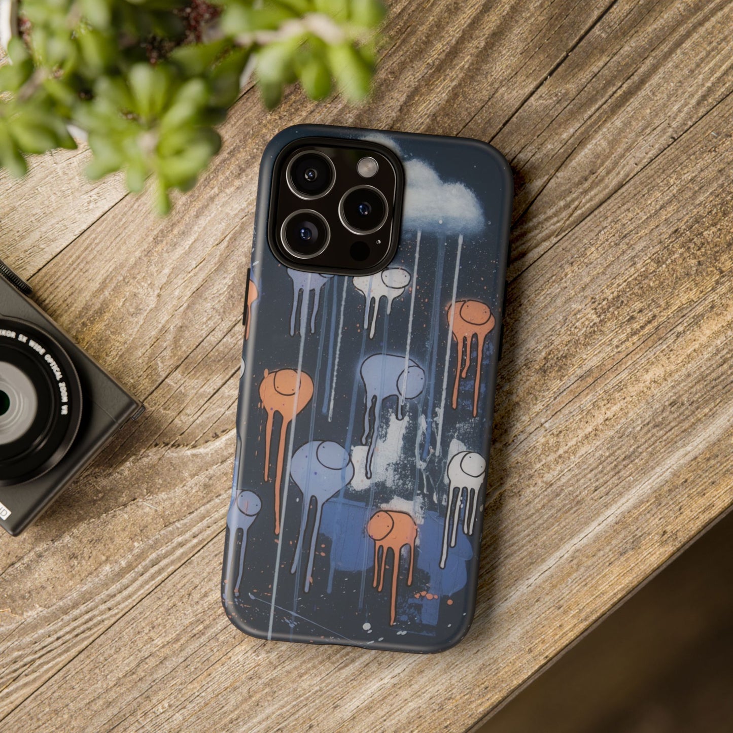 RAINING COWS "Midnight Symphony" Phone Case