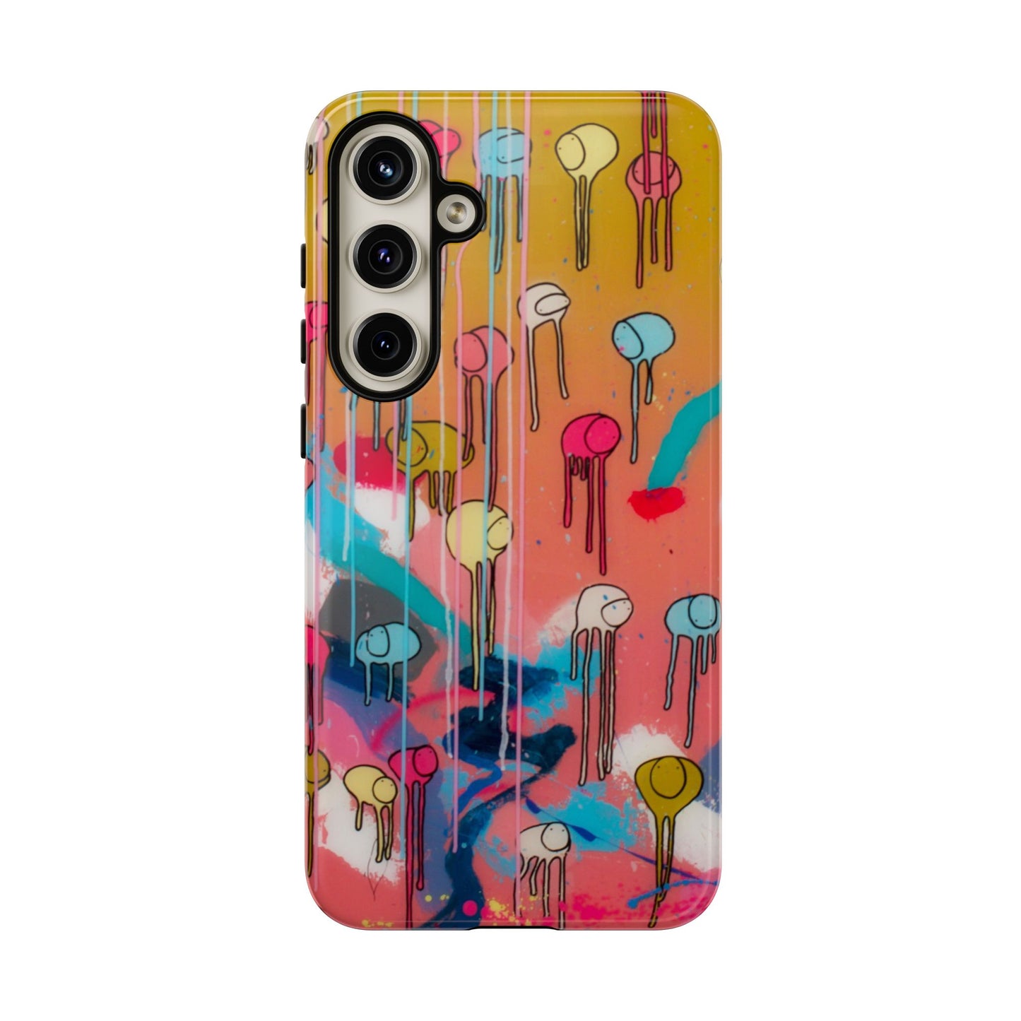 RAINING COWS "Bubble Gum Sun" Phone Case