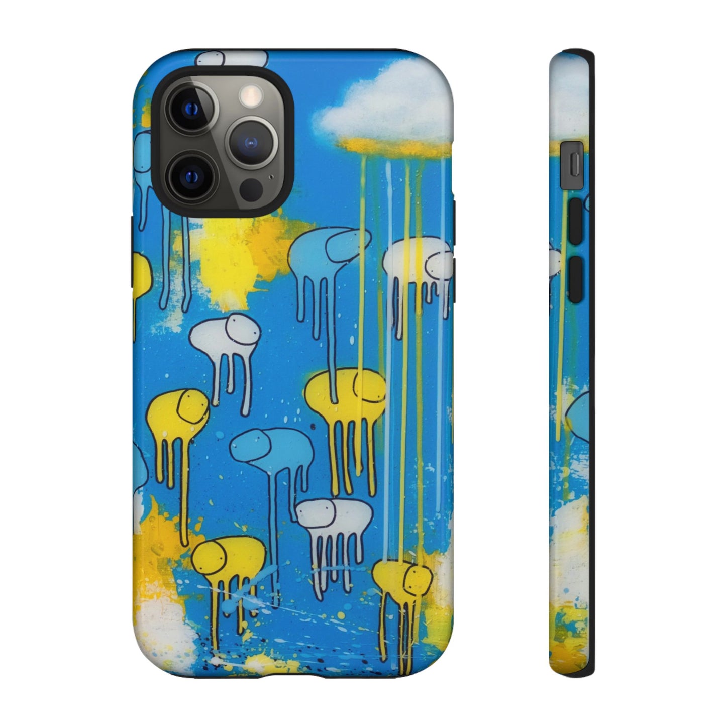 RAINING COWS "I Sea Blue" Phone Case