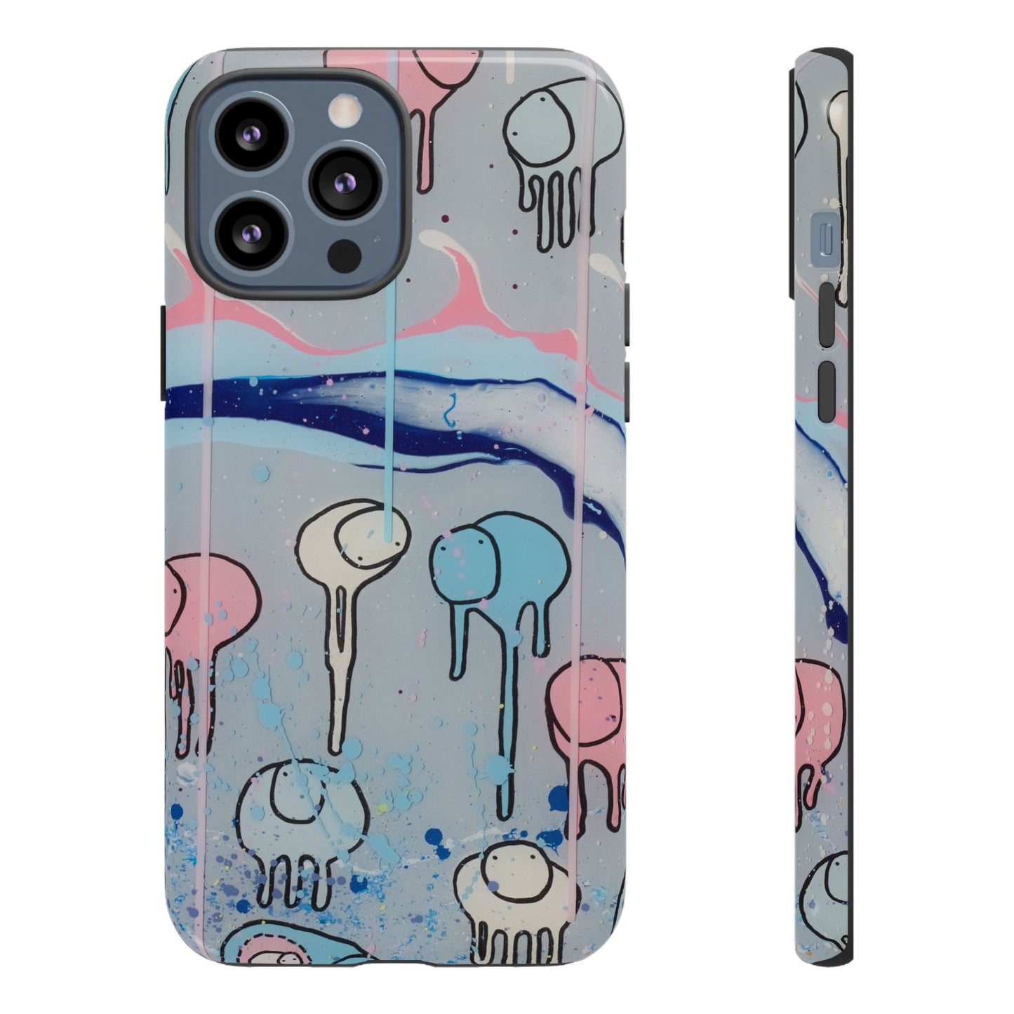 RAINING COWS "Silver Surfer" Phone Case