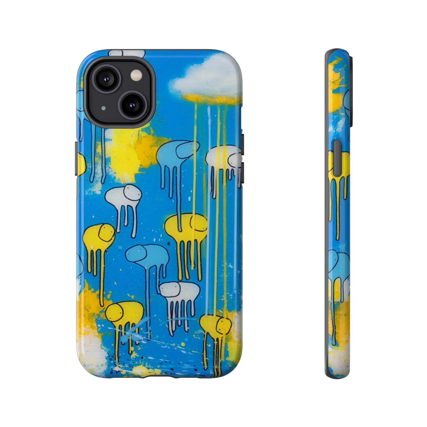 RAINING COWS "I Sea Blue" Phone Case