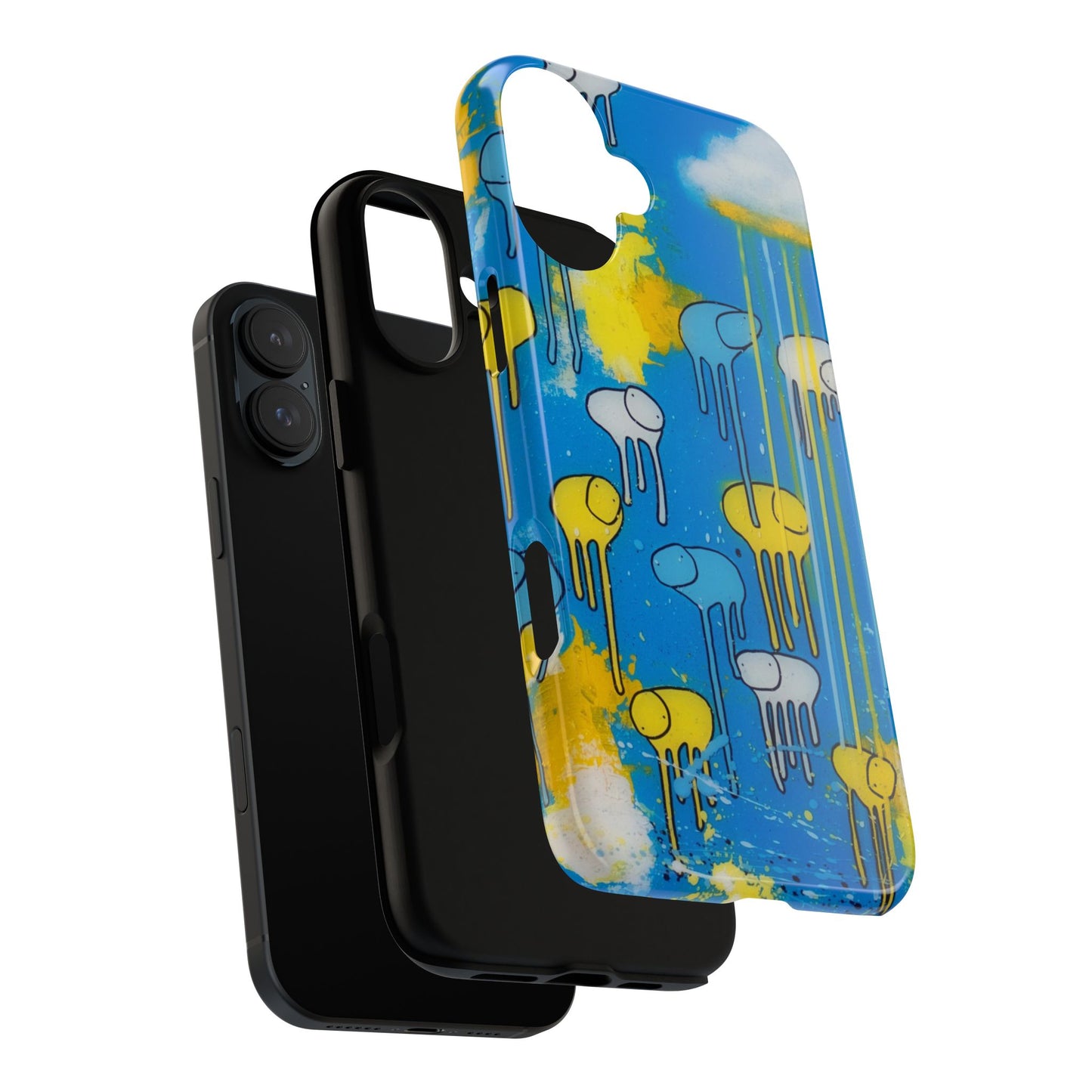 RAINING COWS "I Sea Blue" Phone Case