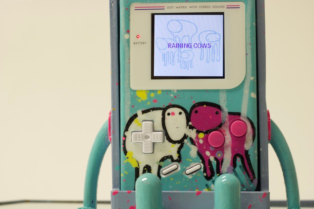 RAINING COWS X GAMEBOY (ORIGINAL DMG)