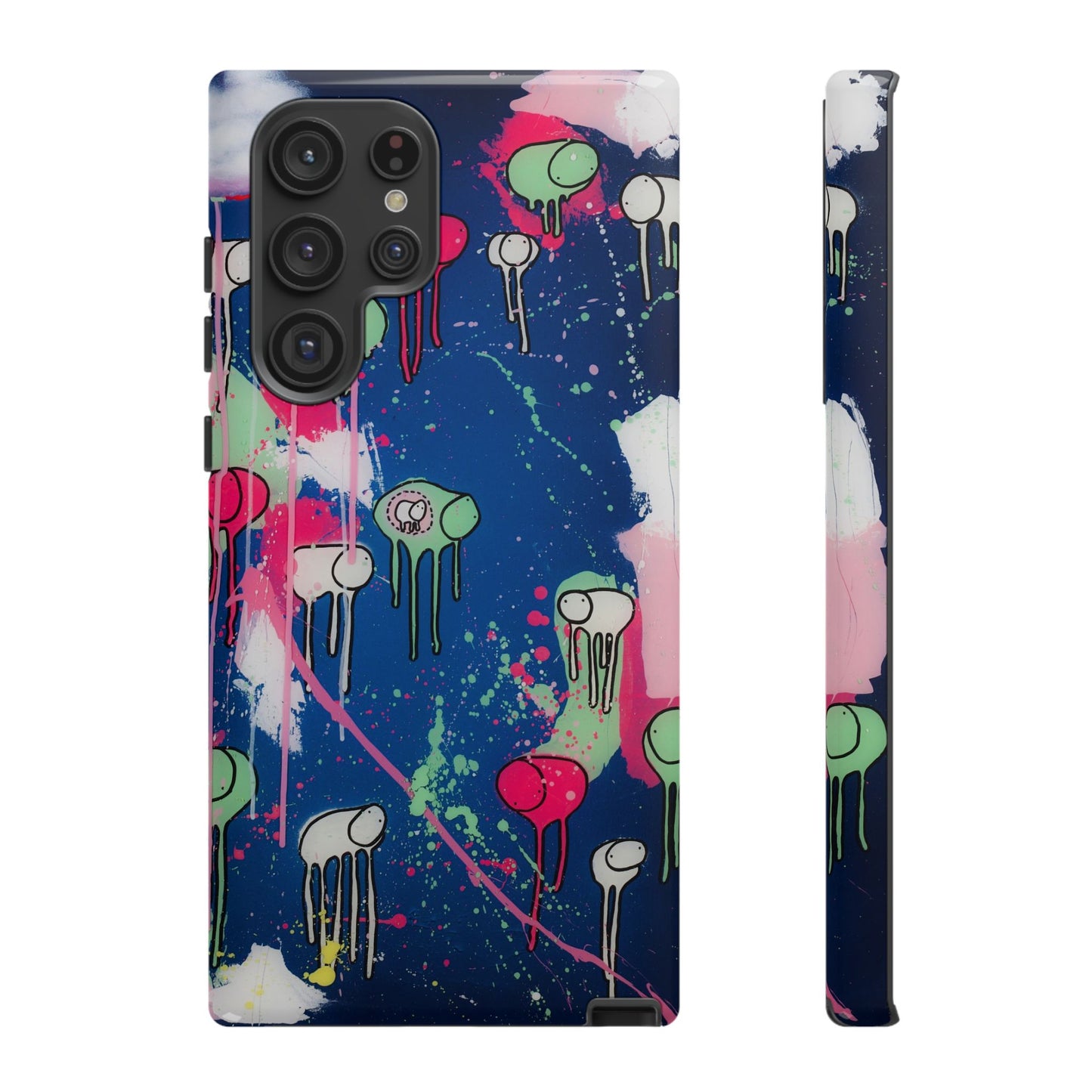 RAINING COWS "The Night Rose Thunder" Phone Case