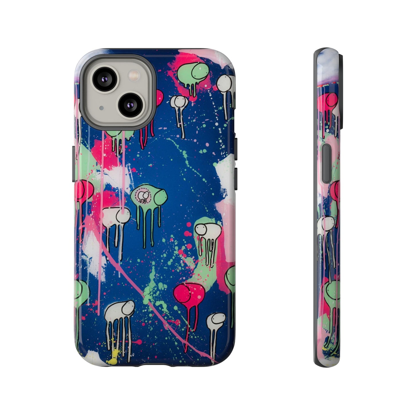 RAINING COWS "The Night Rose Thunder" Phone Case