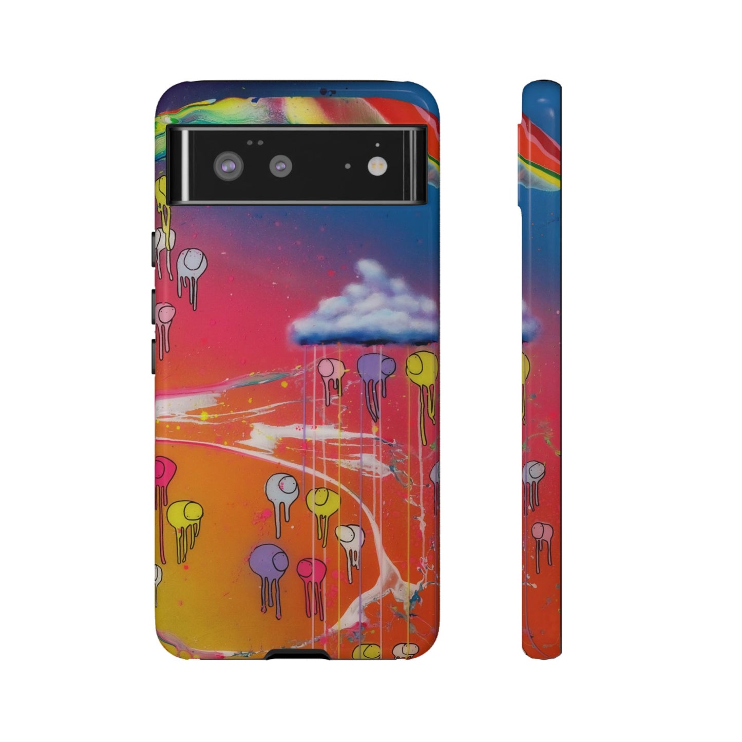 RAINING COWS "Twisted Spectrum" Phone Case
