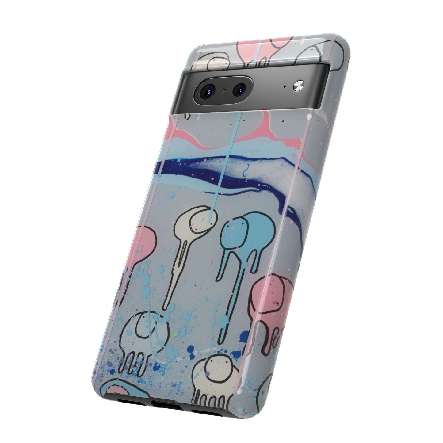 RAINING COWS "Silver Surfer" Phone Case