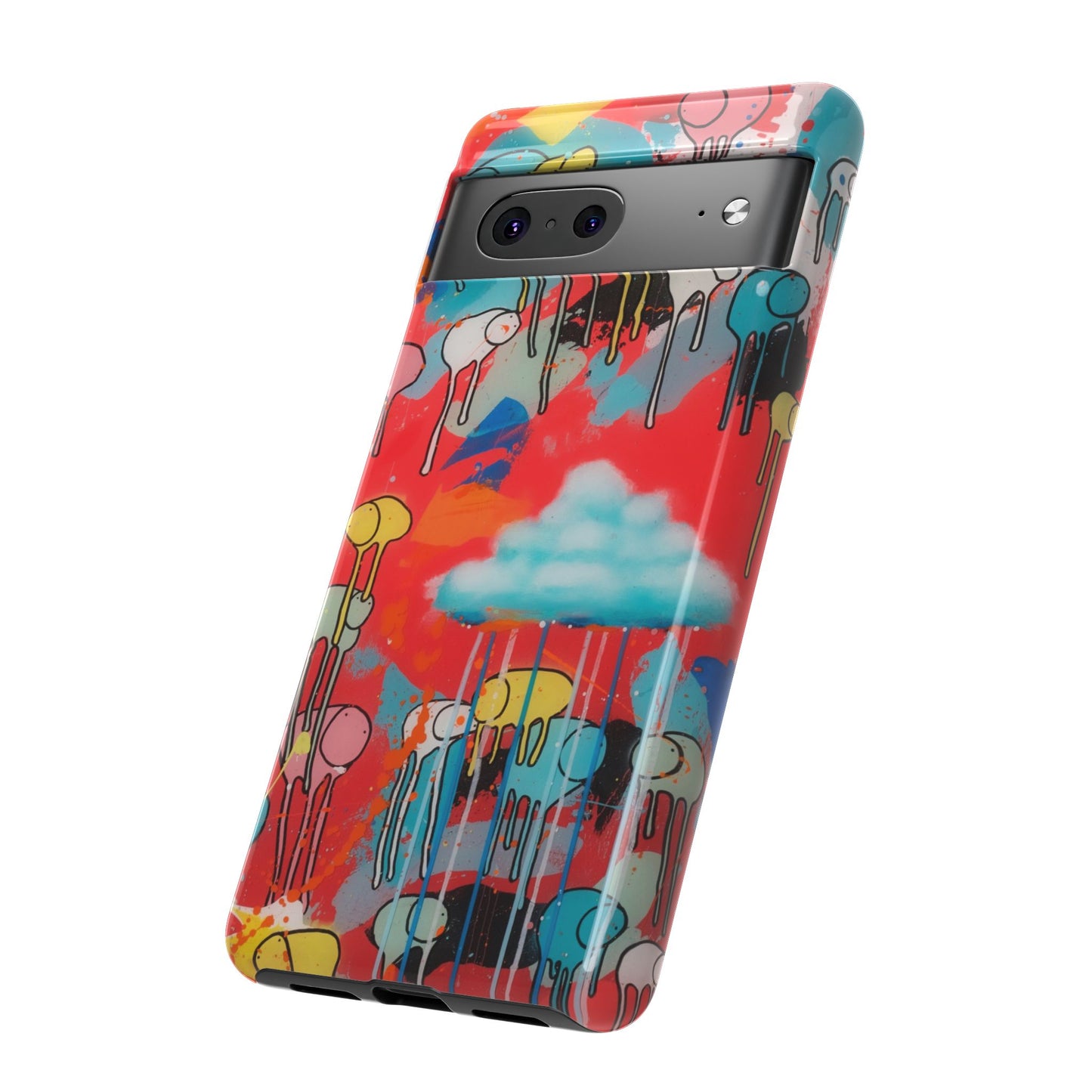 RAINING COWS "Rainbow After the Storm" Phone Case
