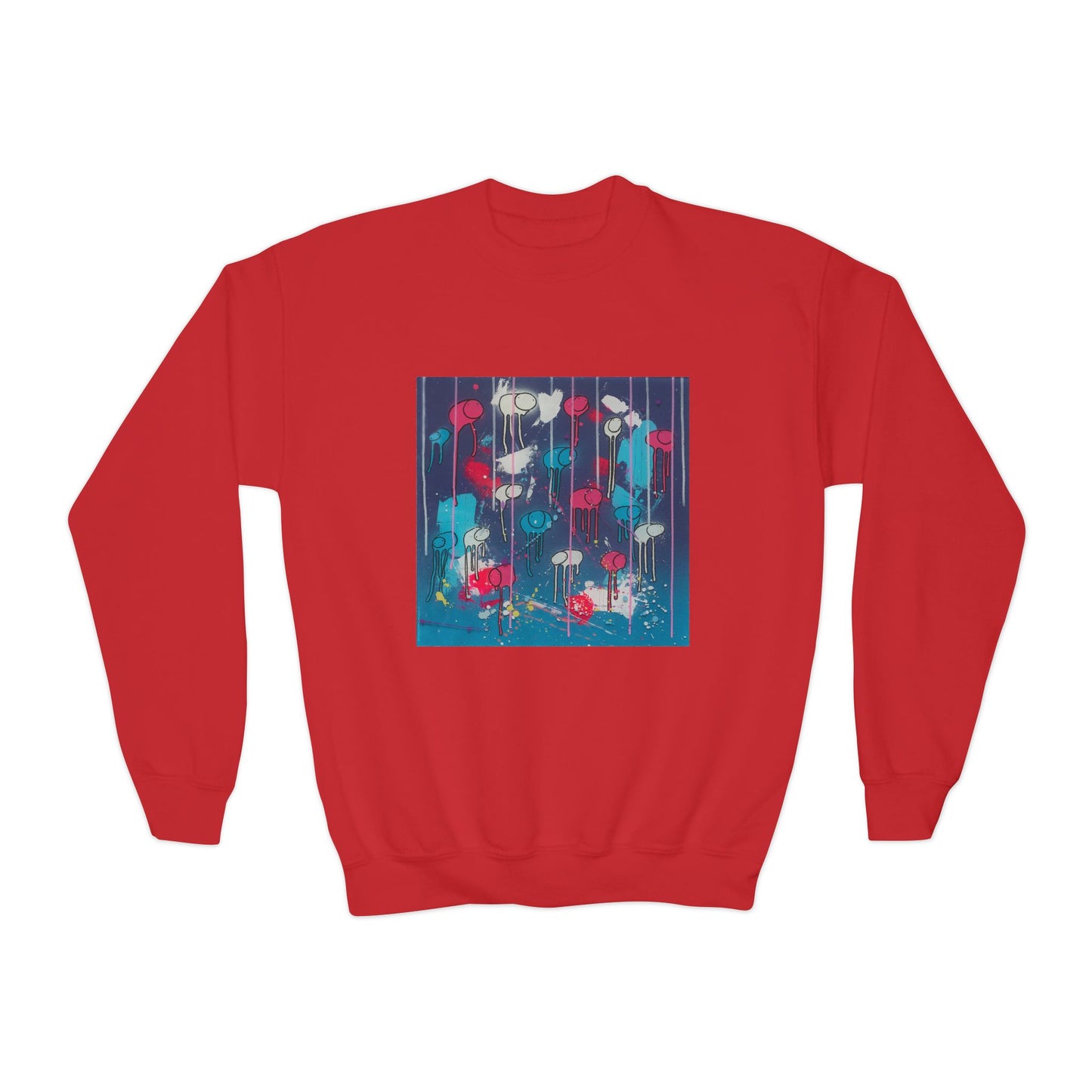 RAINING COWS "Ocean Night Fall" Kids Sweatshirt