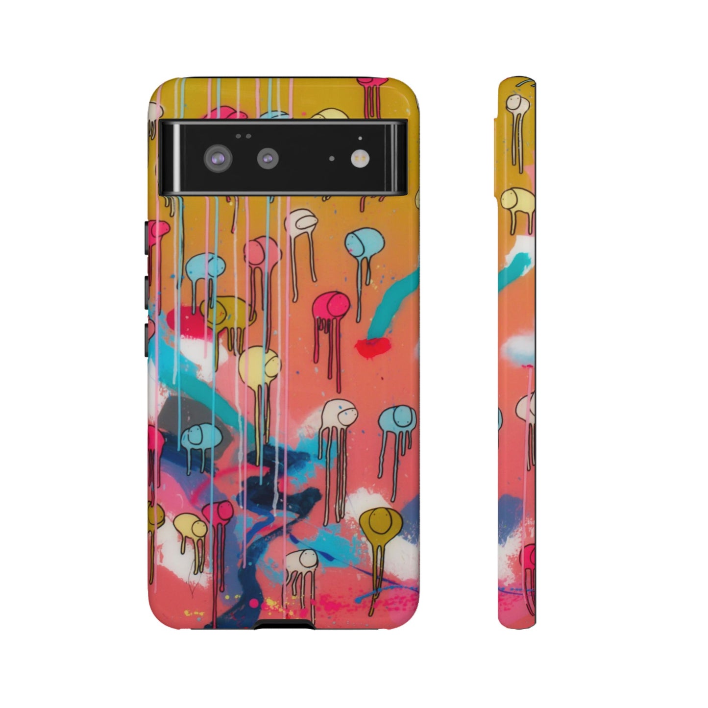 RAINING COWS "Bubble Gum Sun" Phone Case