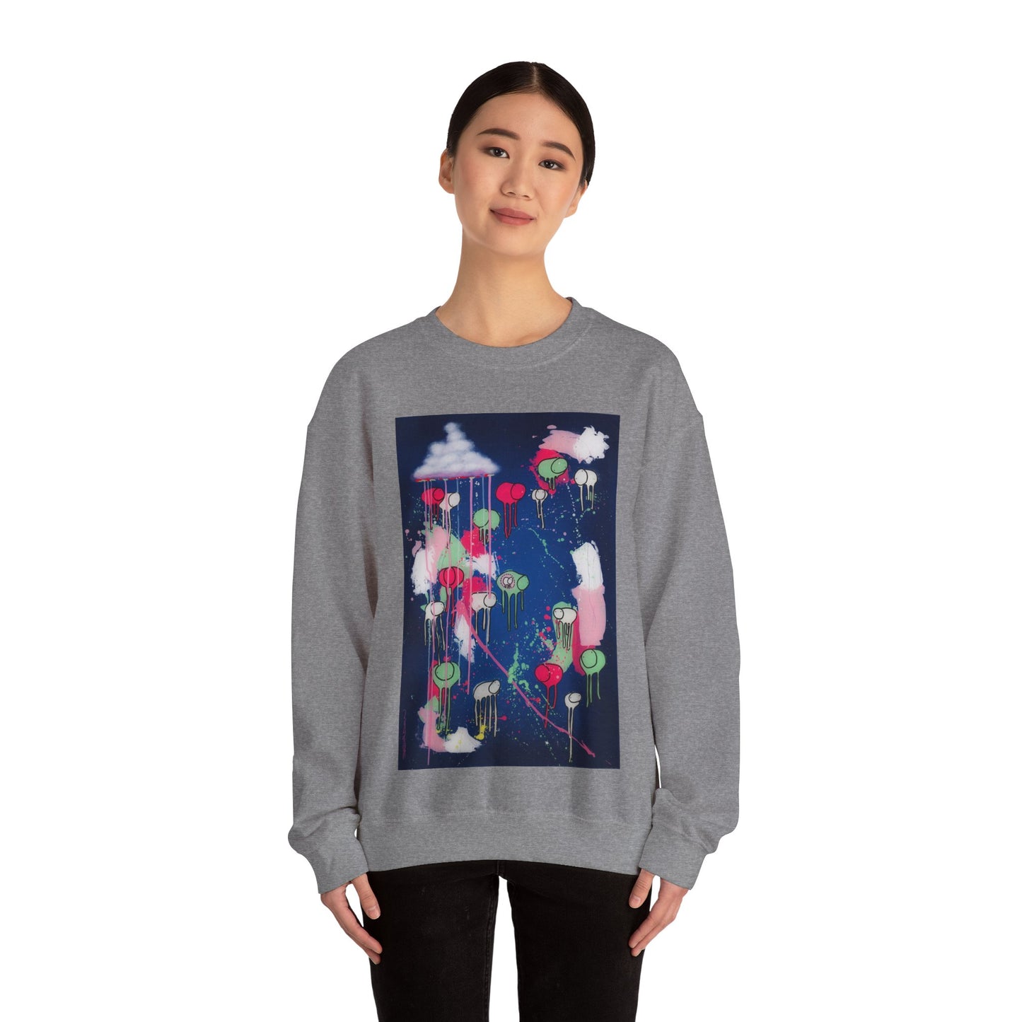 RAINING COWS "The Night Rose Thunder" Sweatshirt