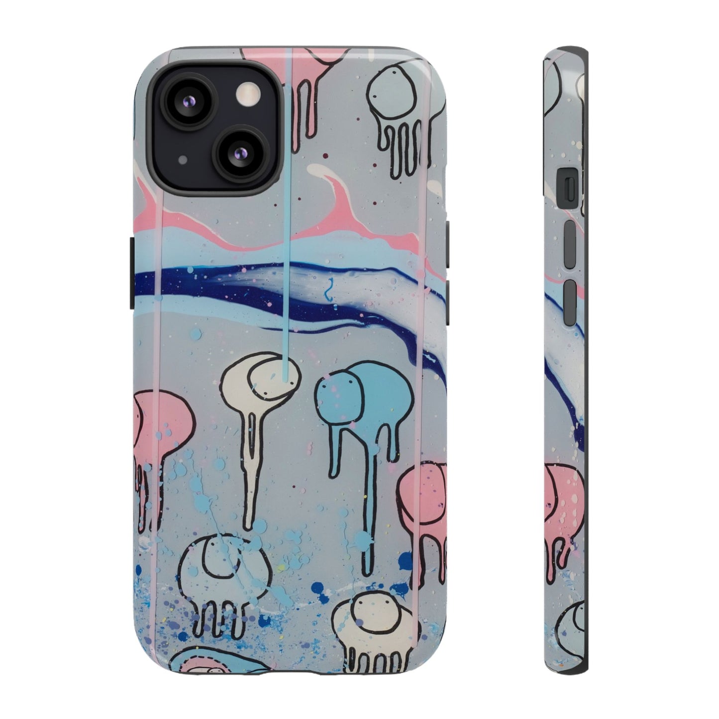 RAINING COWS "Silver Surfer" Phone Case
