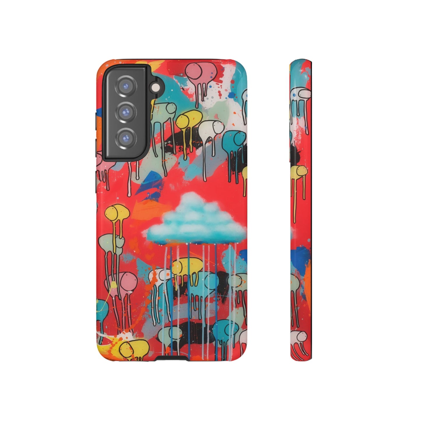 RAINING COWS "Rainbow After the Storm" Phone Case