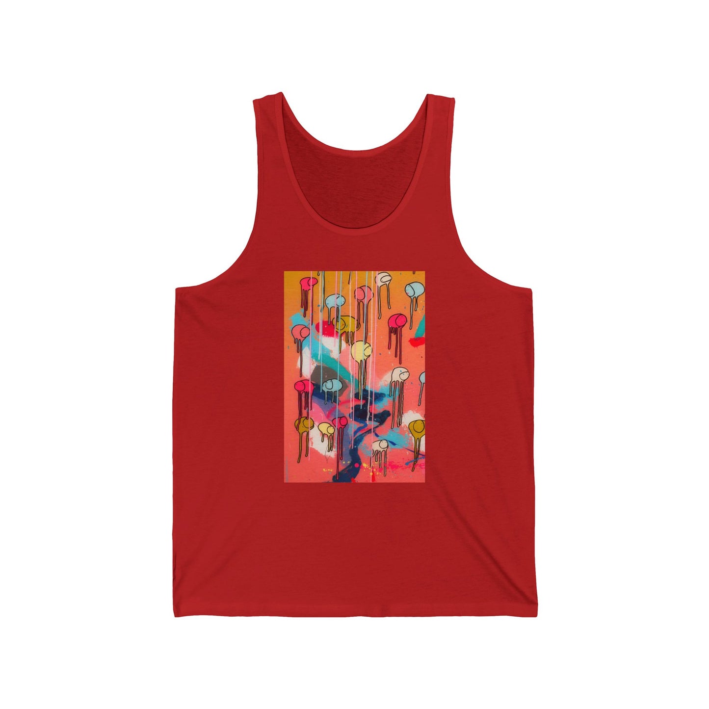 RAINING COWS "Bubble Gum Sun" Tank Top