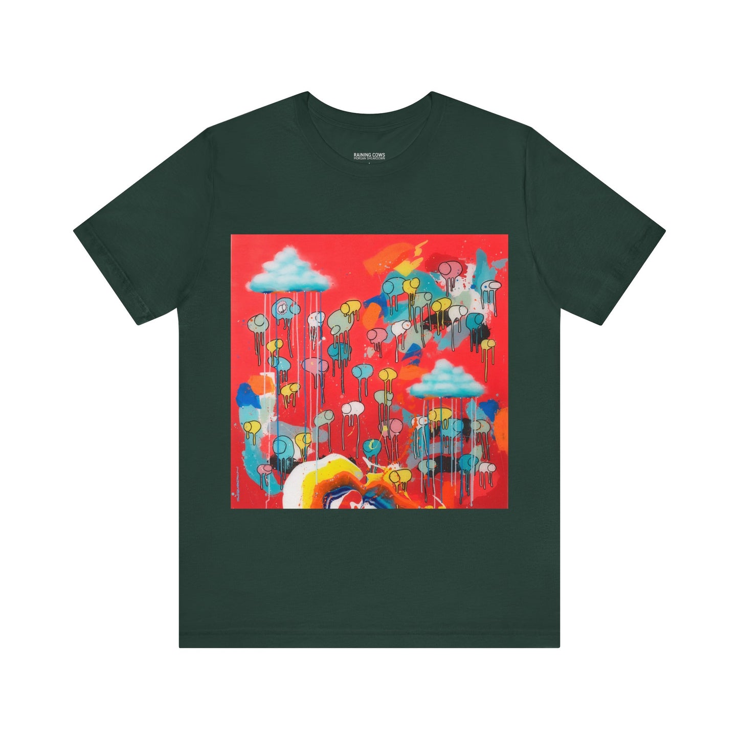 RAINING COWS "Rainbow After The Storm" T-Shirt