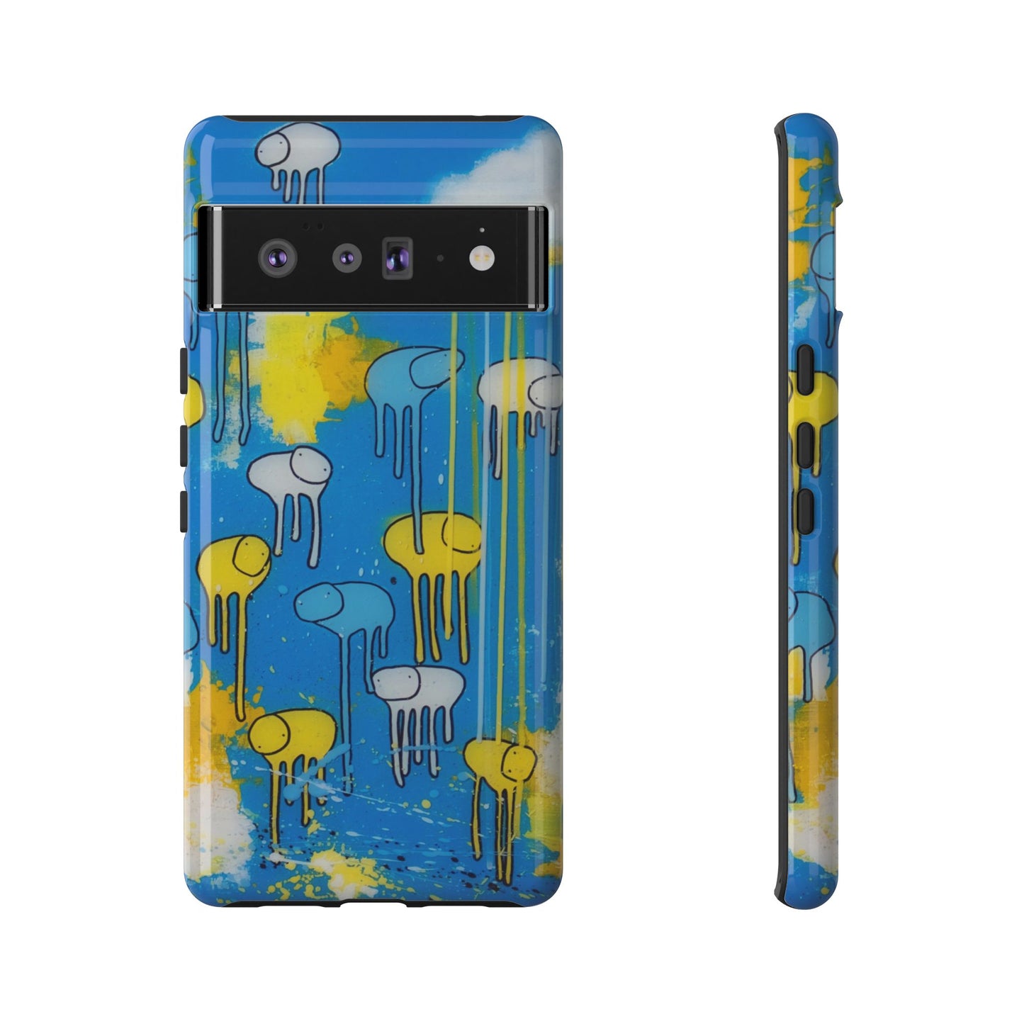 RAINING COWS "I Sea Blue" Phone Case