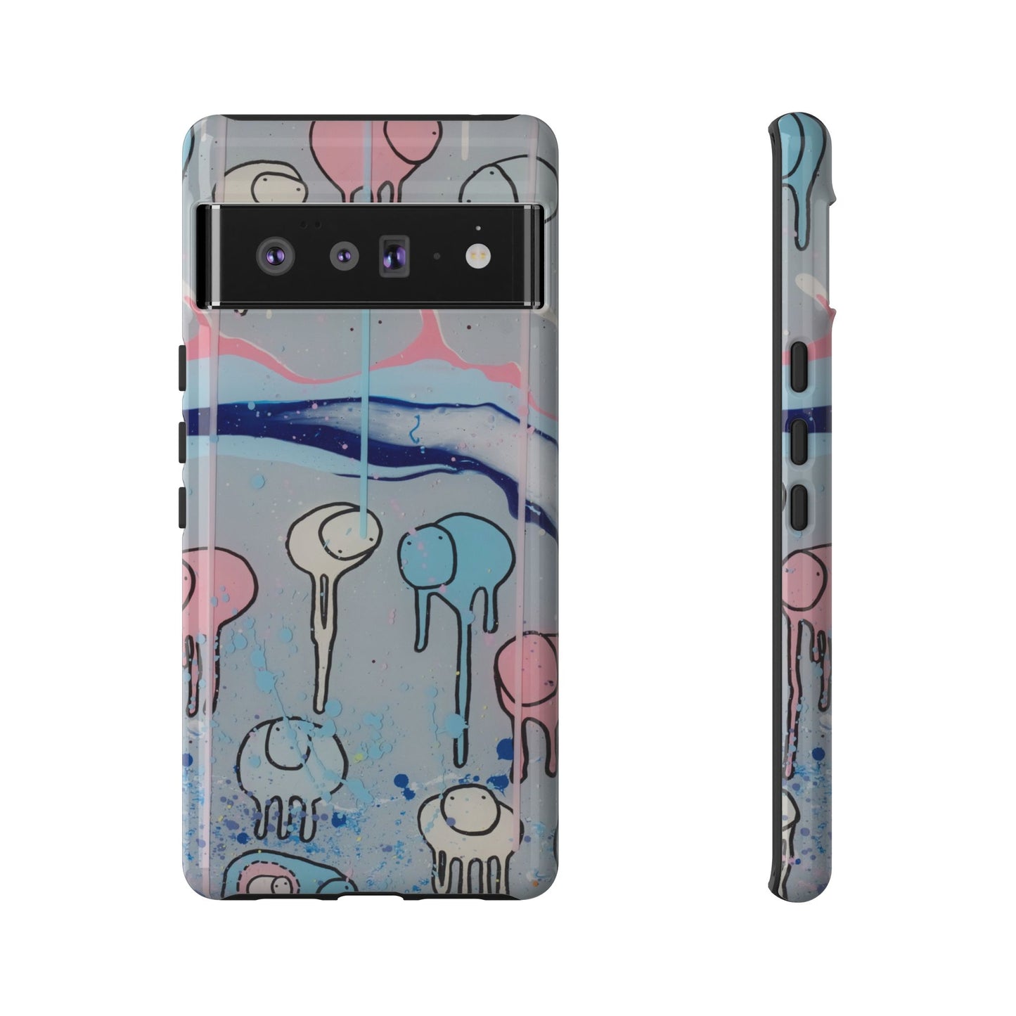 RAINING COWS "Silver Surfer" Phone Case