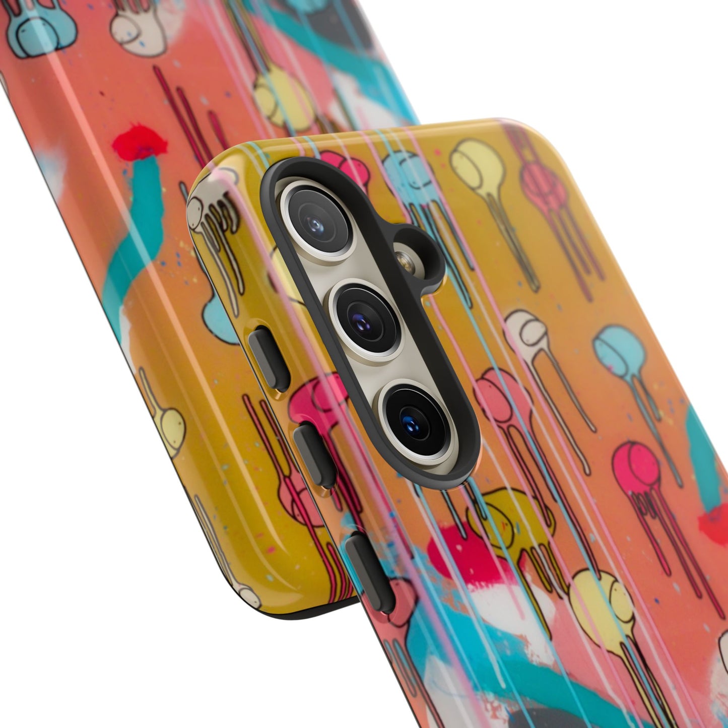 RAINING COWS "Bubble Gum Sun" Phone Case
