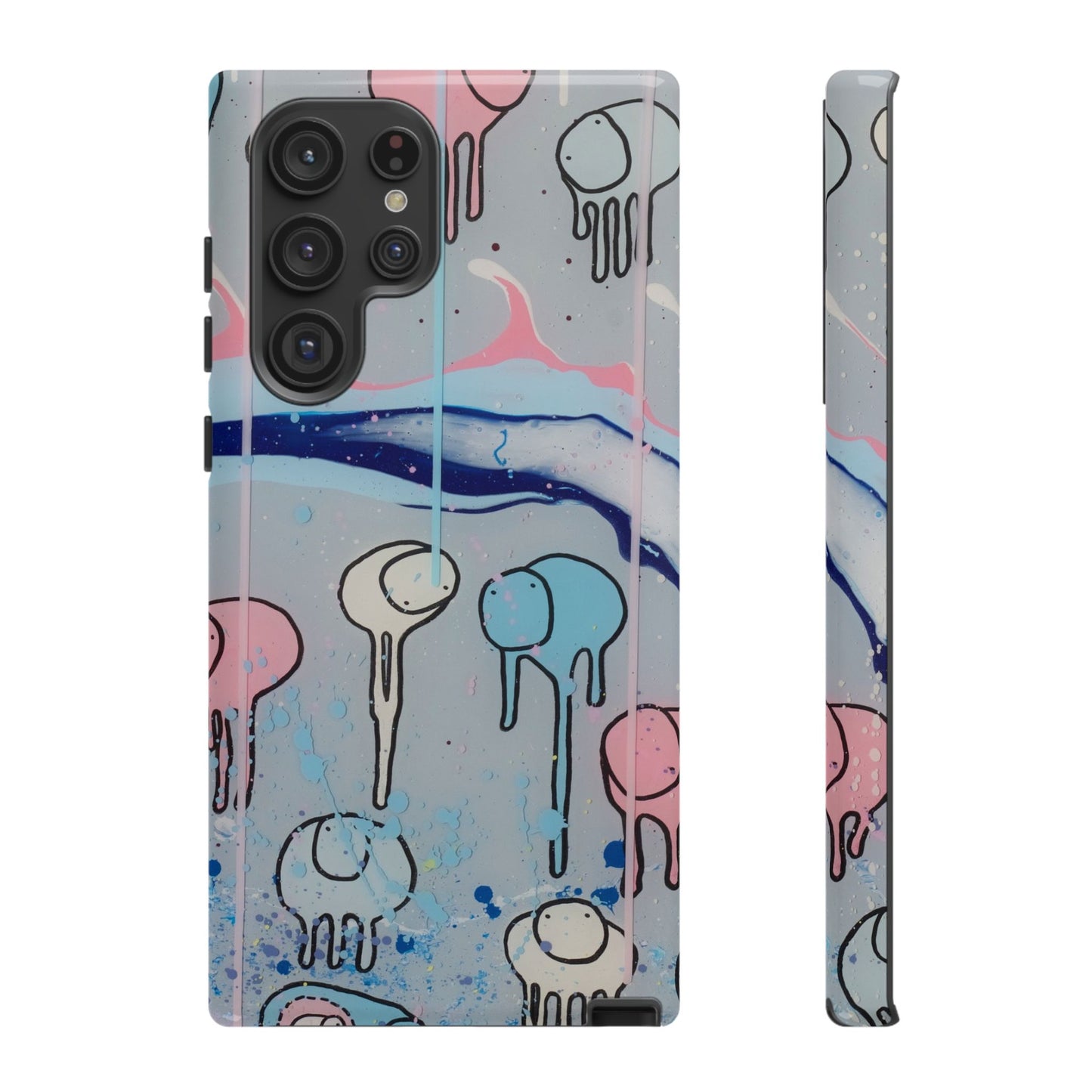 RAINING COWS "Silver Surfer" Phone Case