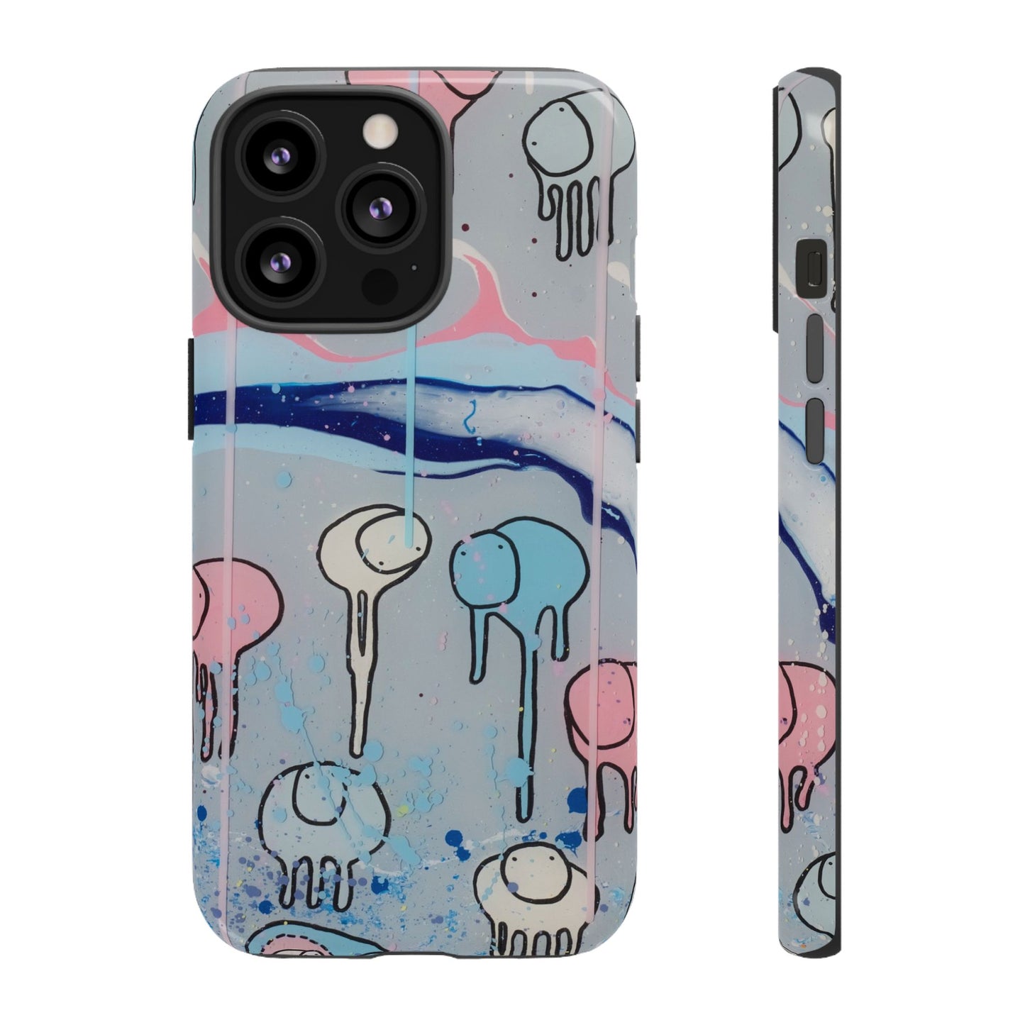 RAINING COWS "Silver Surfer" Phone Case