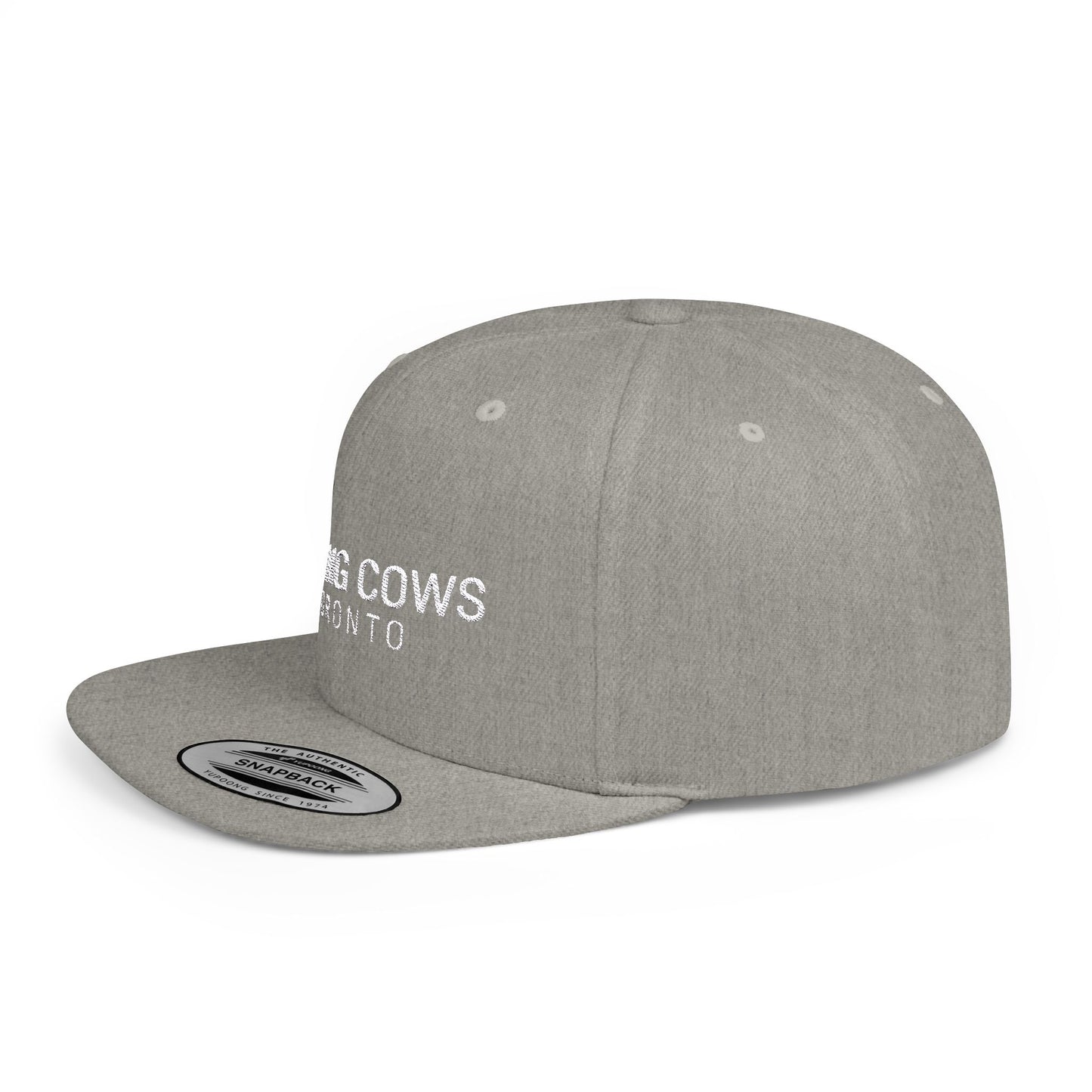 RAINING COWS Flat Bill Snapback