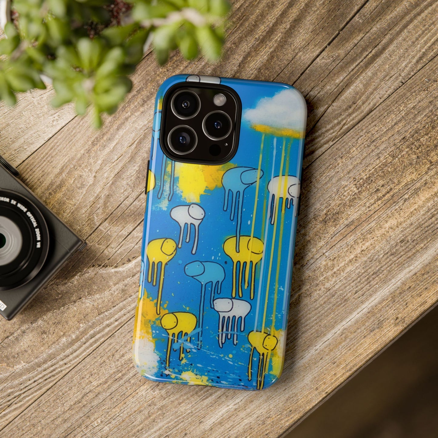 RAINING COWS "I Sea Blue" Phone Case