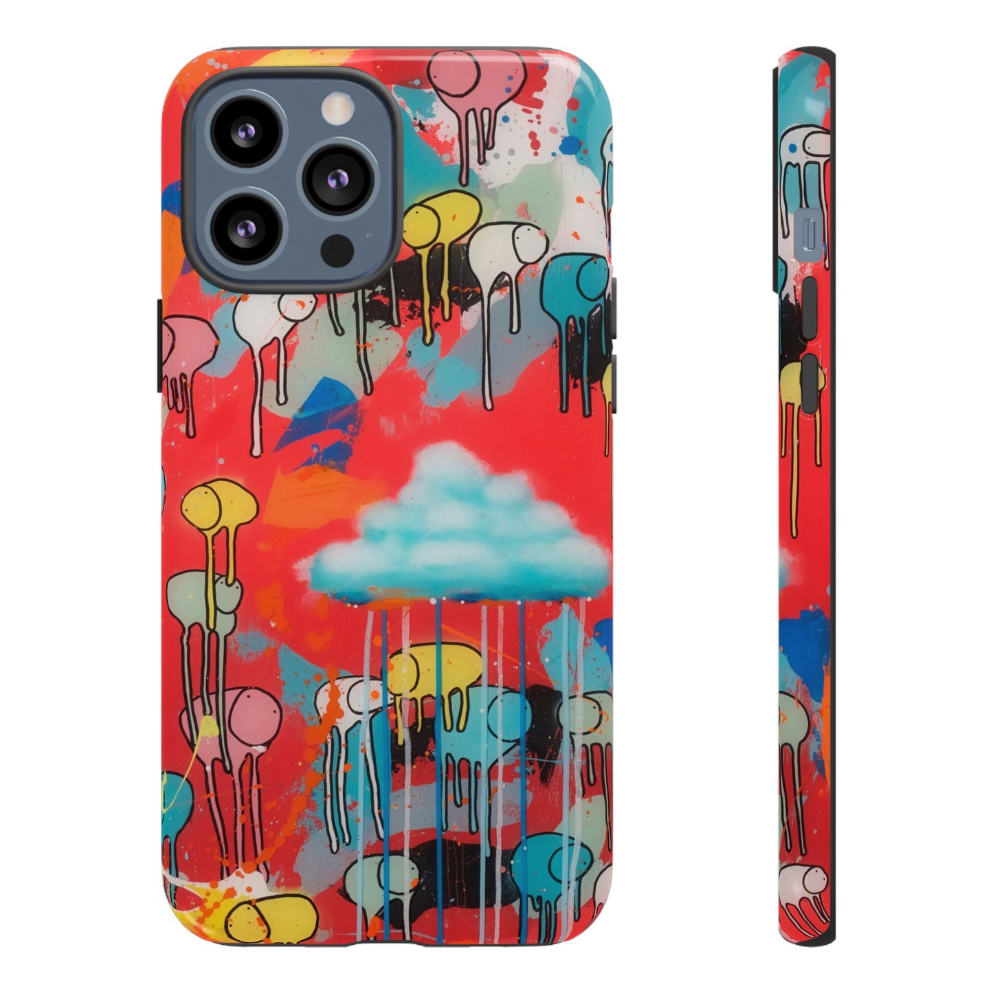 RAINING COWS "Rainbow After the Storm" Phone Case