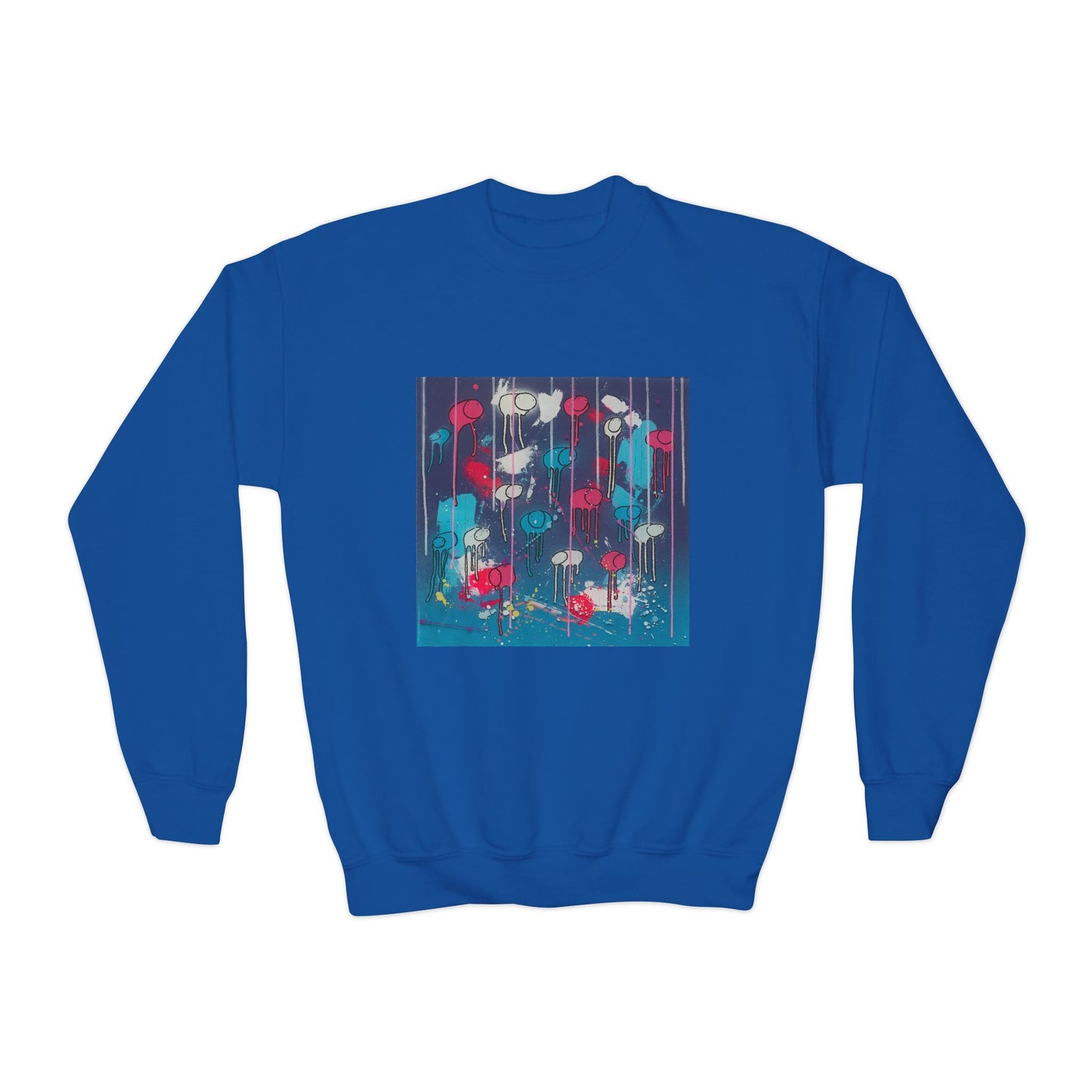 RAINING COWS "Ocean Night Fall" Kids Sweatshirt