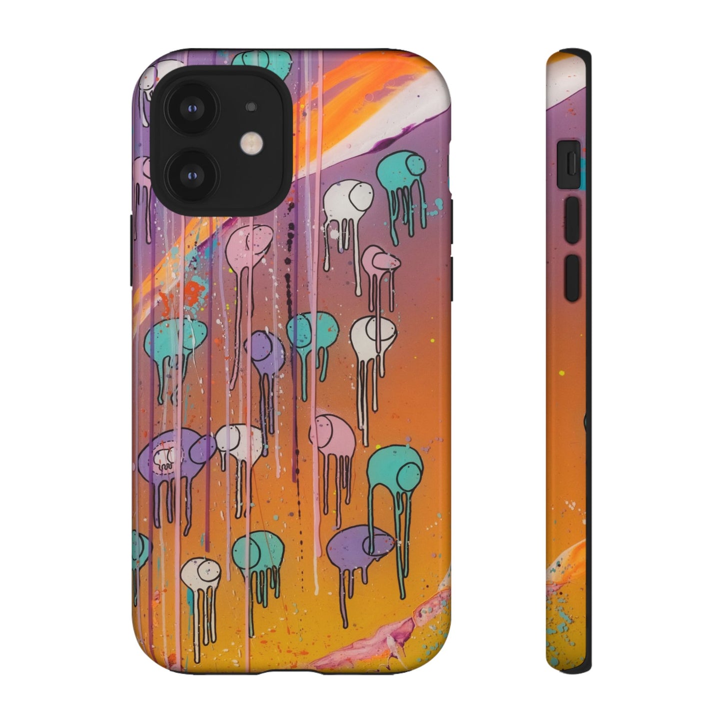 RAINING COWS "Purple Sunset with a Yellow Twist" Phone Case