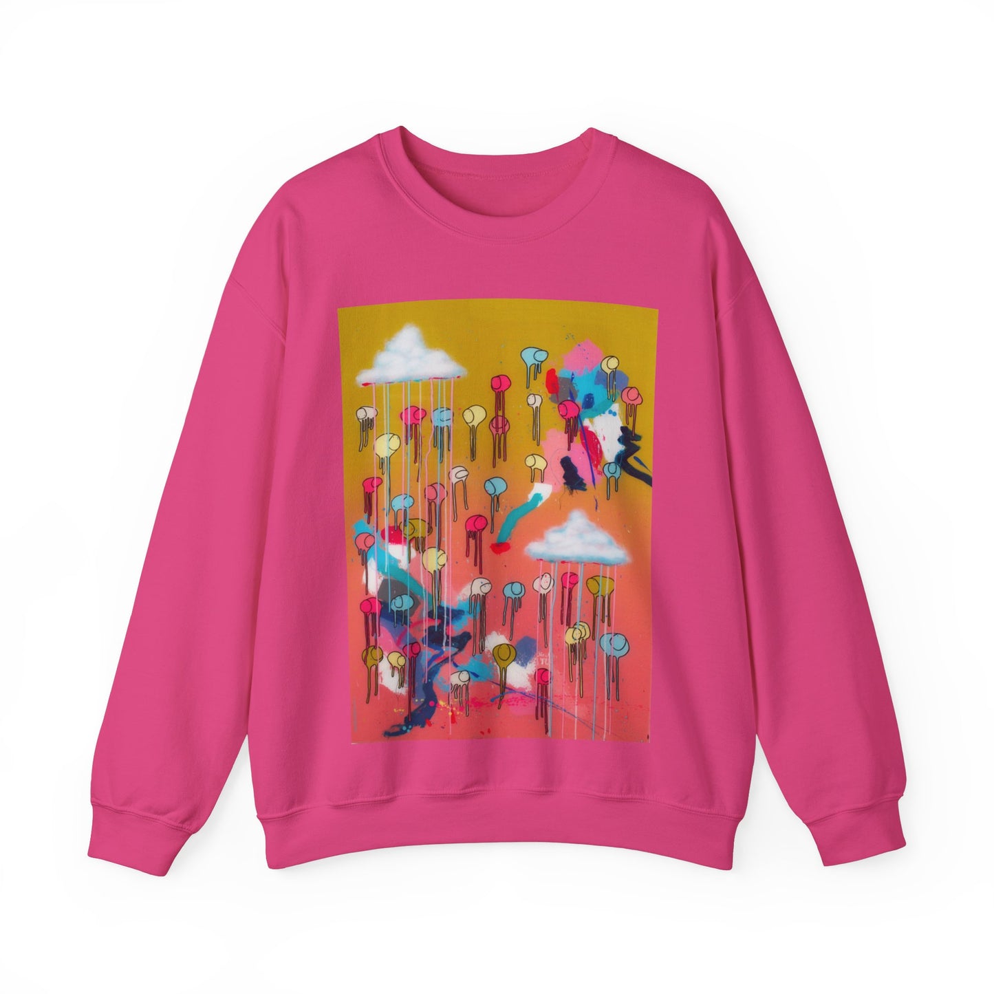 RAINING COWS "Bubble Gum Sun" Sweatshirt