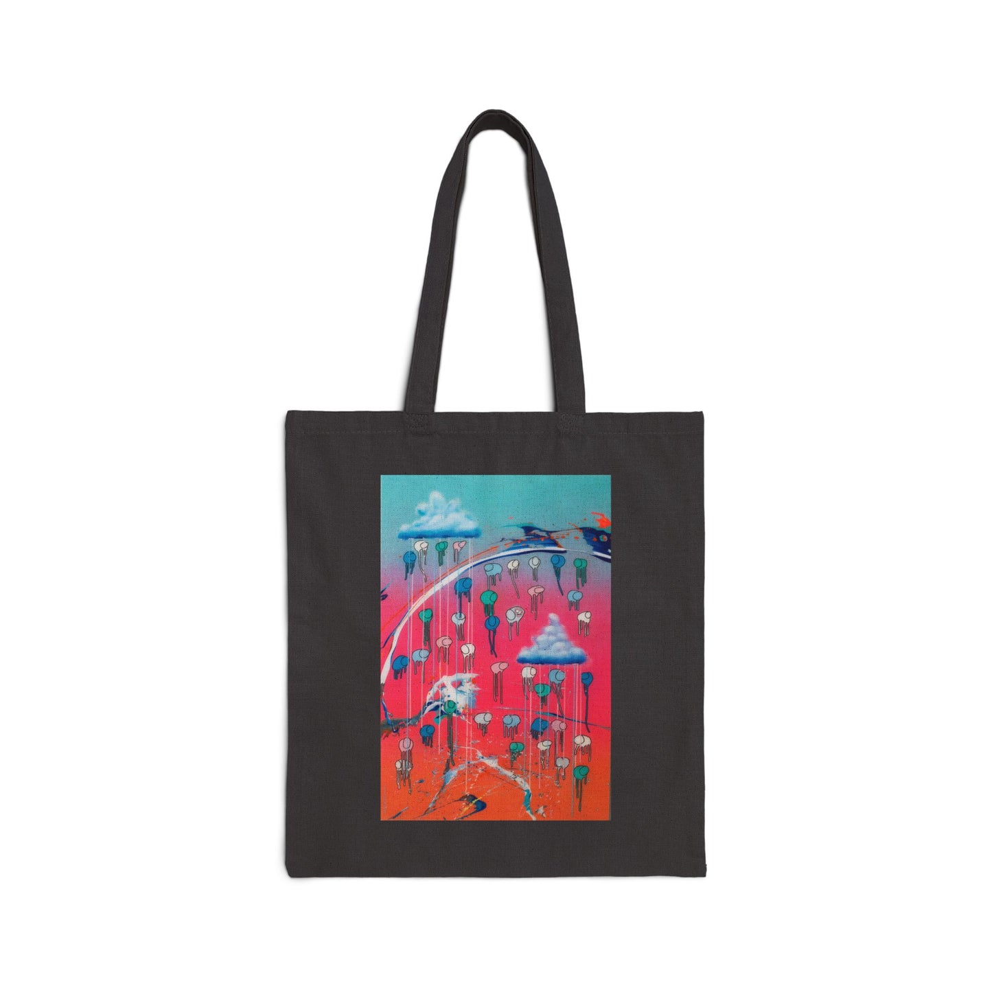 RAINING COWS "Vibrant Horizon" Tote Bag