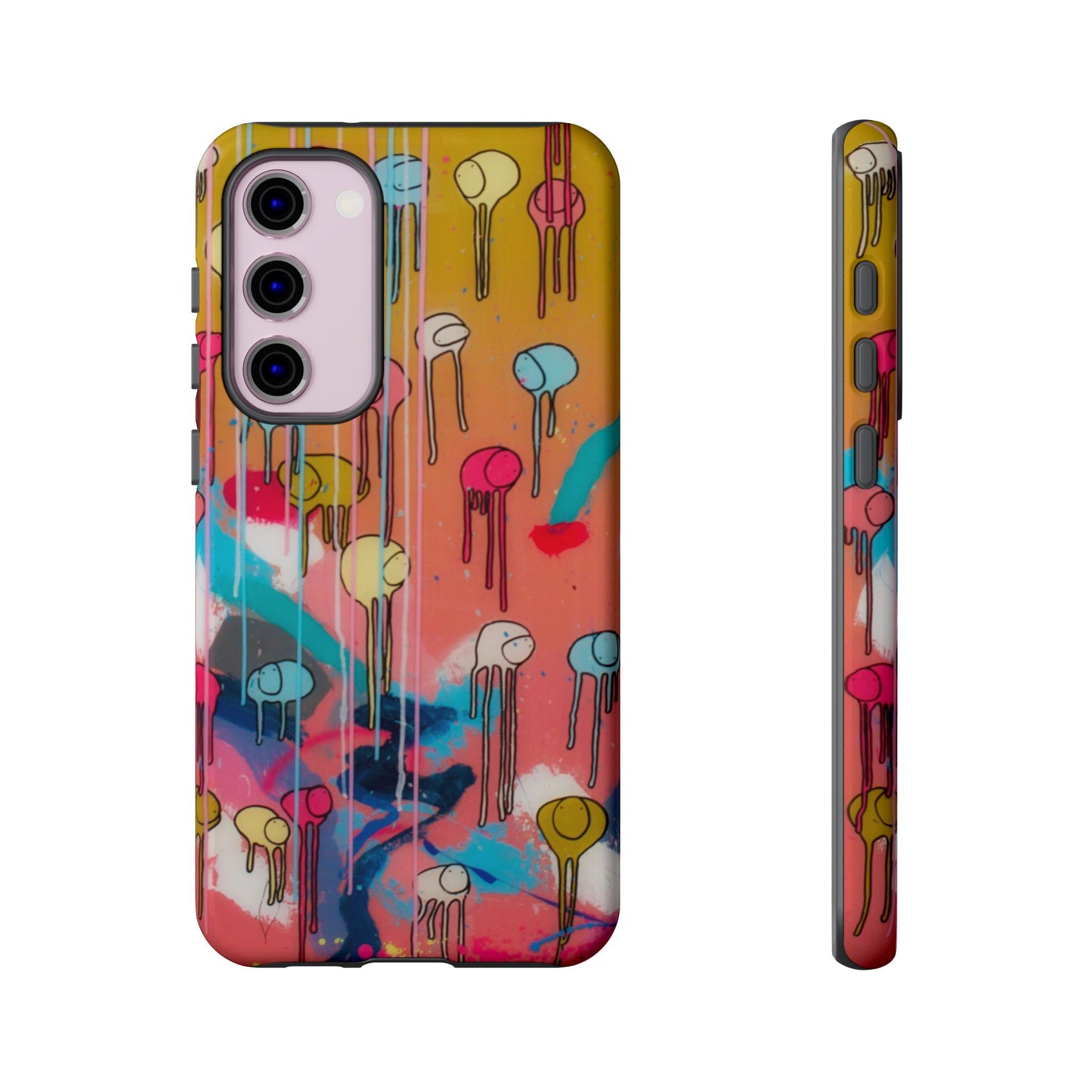 RAINING COWS "Bubble Gum Sun" Phone Case