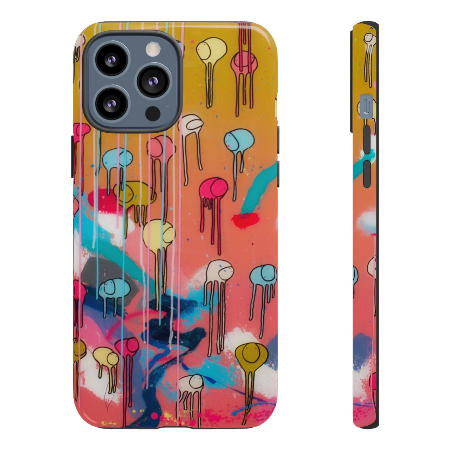 RAINING COWS "Bubble Gum Sun" Phone Case
