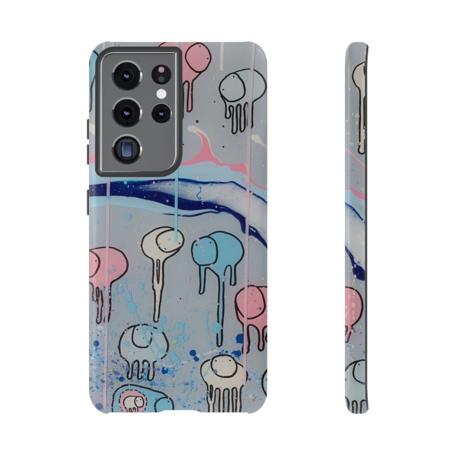 RAINING COWS "Silver Surfer" Phone Case