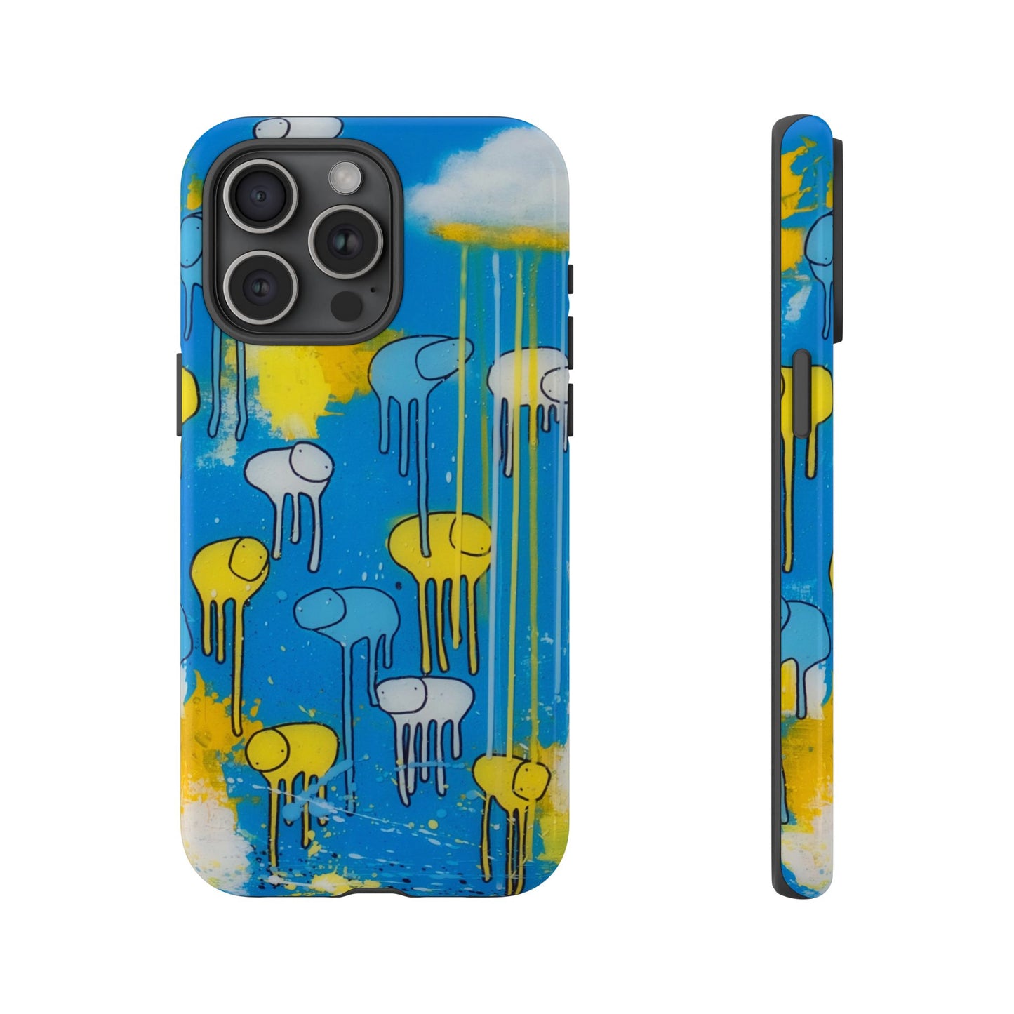 RAINING COWS "I Sea Blue" Phone Case