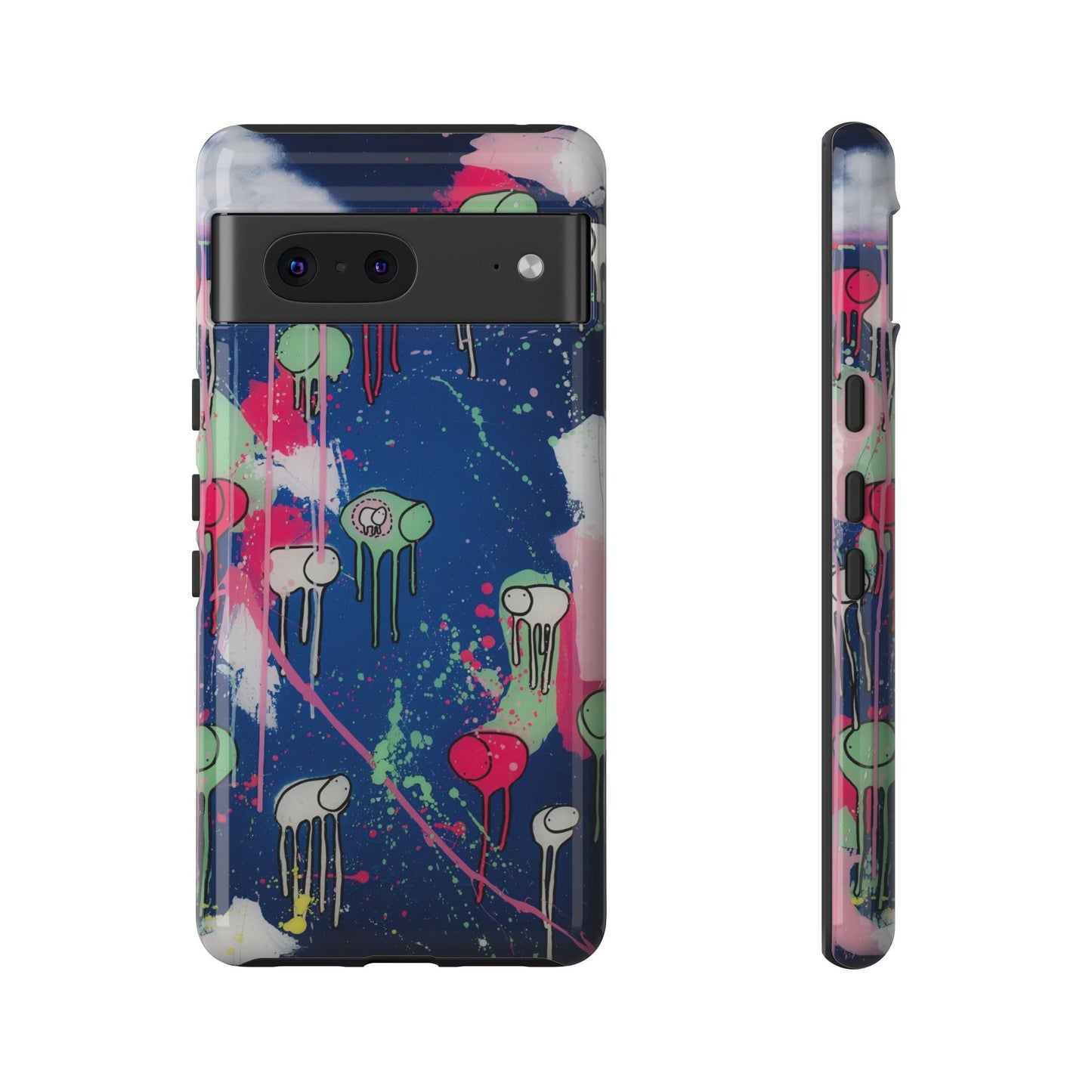 RAINING COWS "The Night Rose Thunder" Phone Case