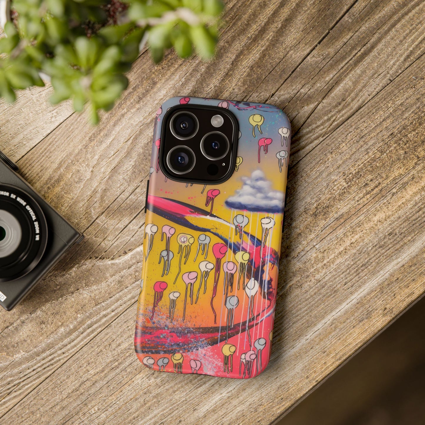 RAINING COWS "Midnight Sax" Phone Case