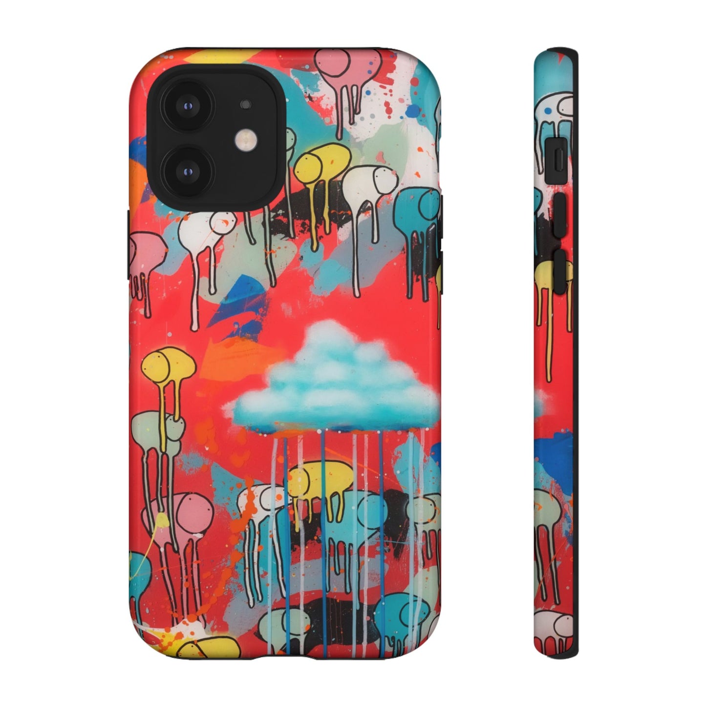 RAINING COWS "Rainbow After the Storm" Phone Case