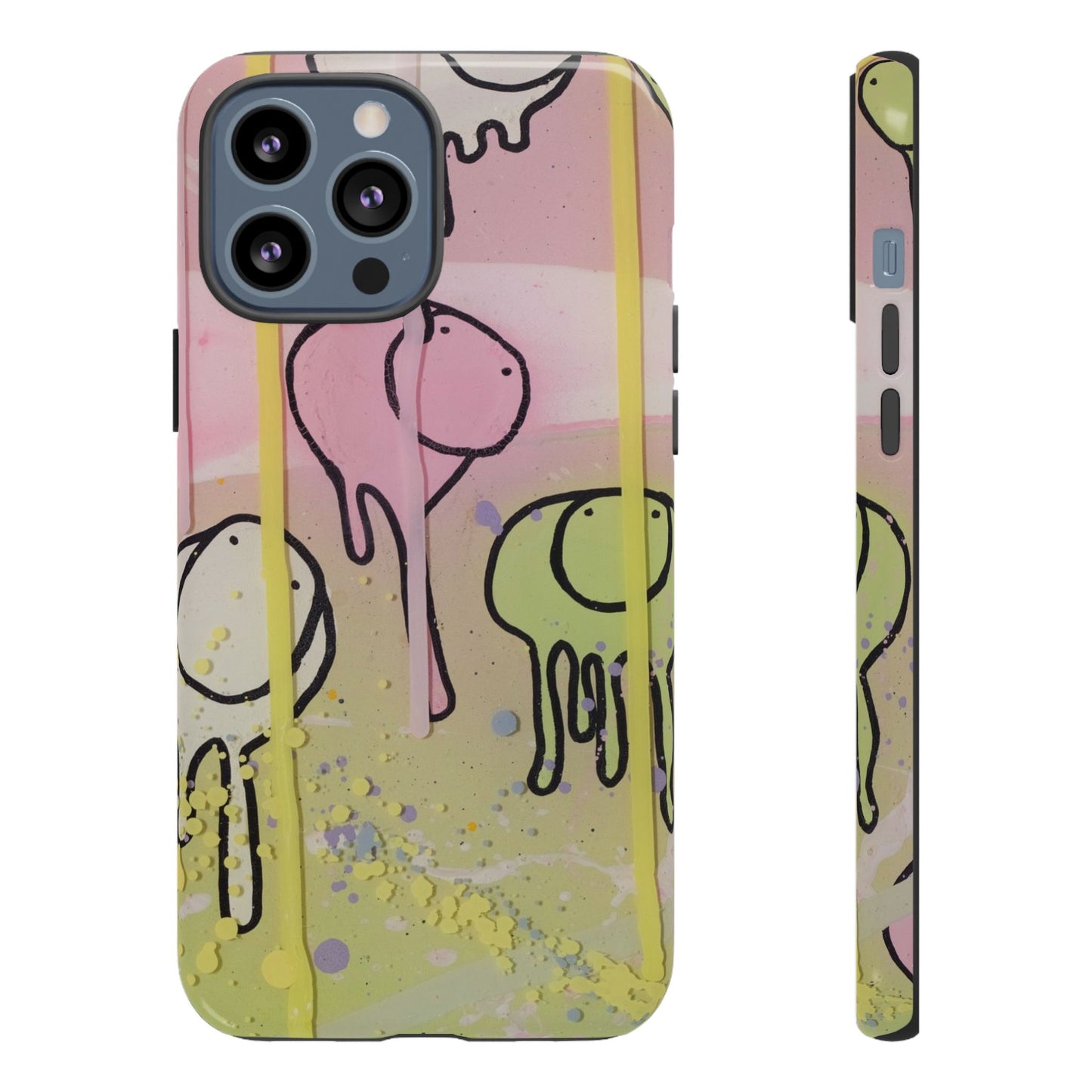 RAINING COWS "Camouflage Lightning" Phone Case